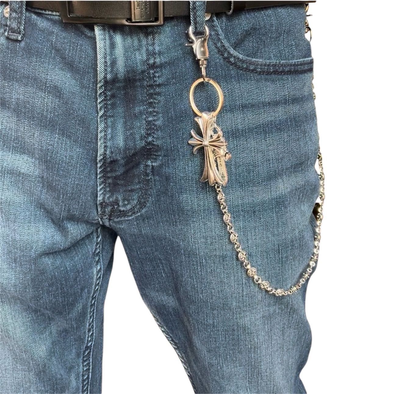 Other gunda 00s Archive “JUNK HEAVEN DIE” Multi Cross Necklace