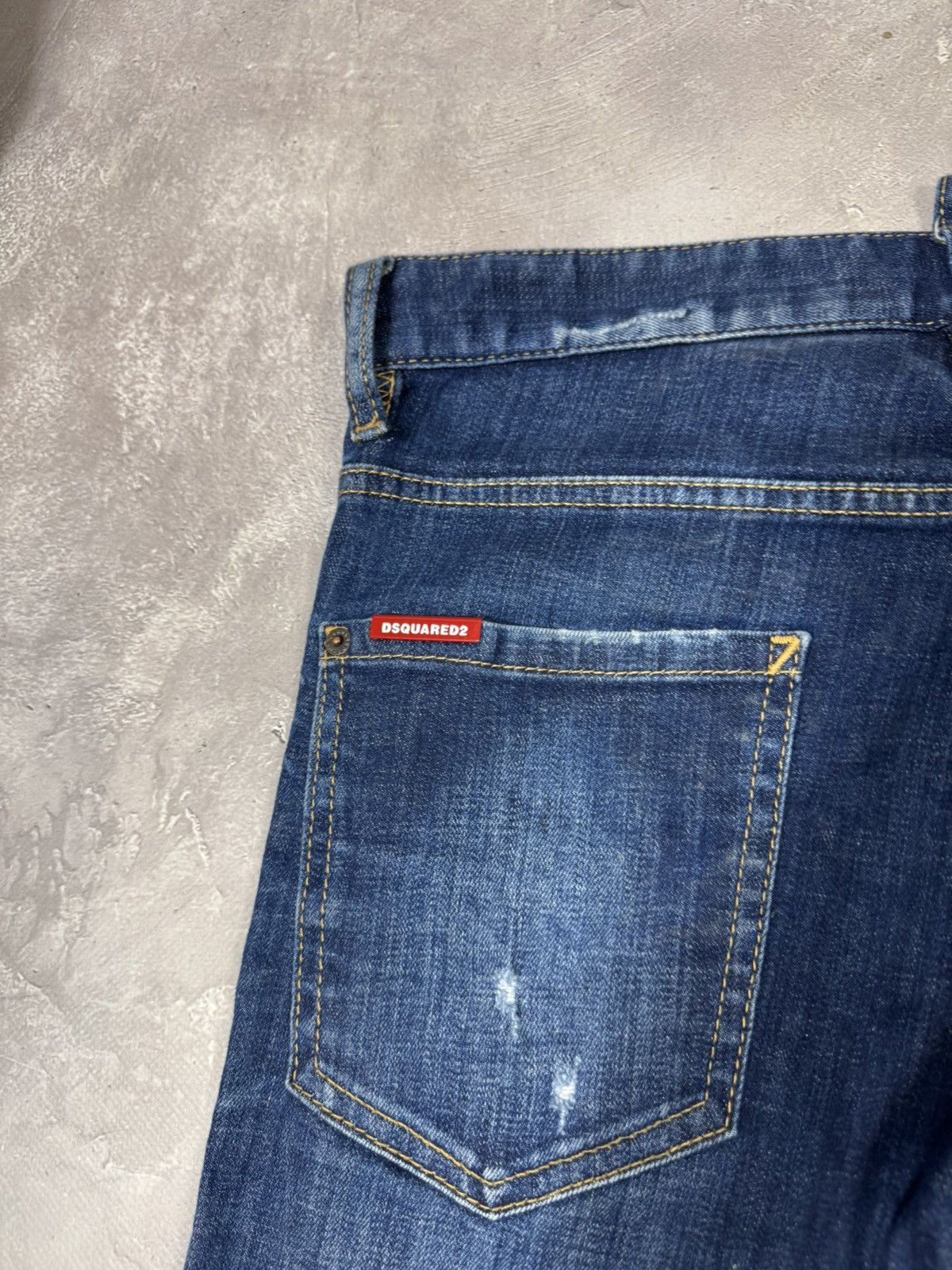 Dsquared2 Dsquared2 Distressed Style Men's Skini Jeans Size US 31 - 4 Thumbnail