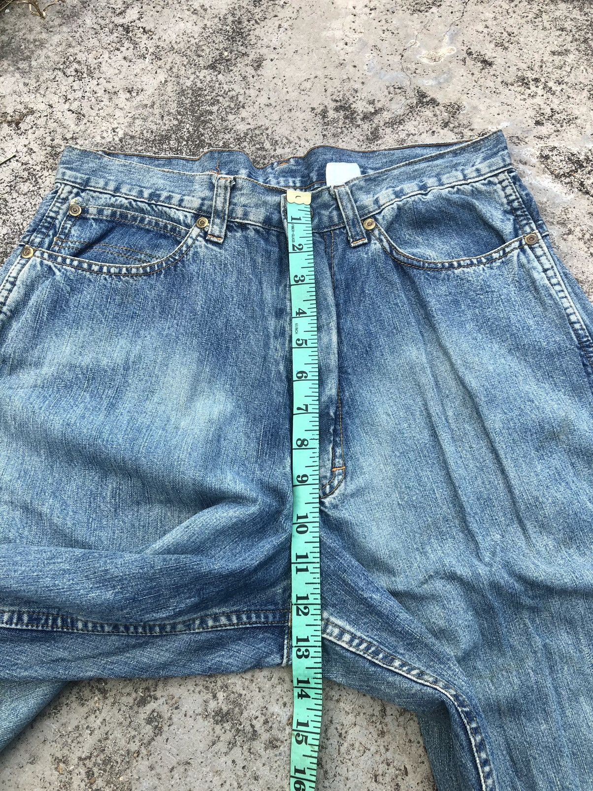 Hypebeast BAGGY⚡️⚡️VINTAGE TREVOR BUCKLE BACK DENIM Size US 29 - 7 Thumbnail