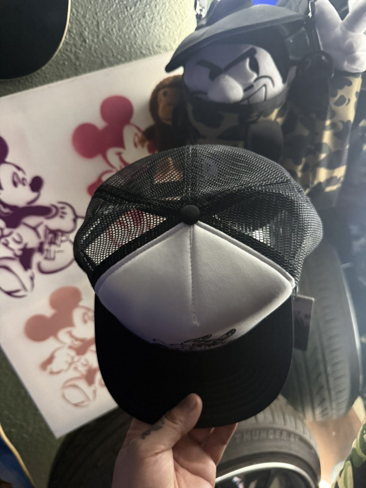 Neighborhood Stussy x Neighborhood Trucker Hat Size ONE SIZE - 3 Thumbnail