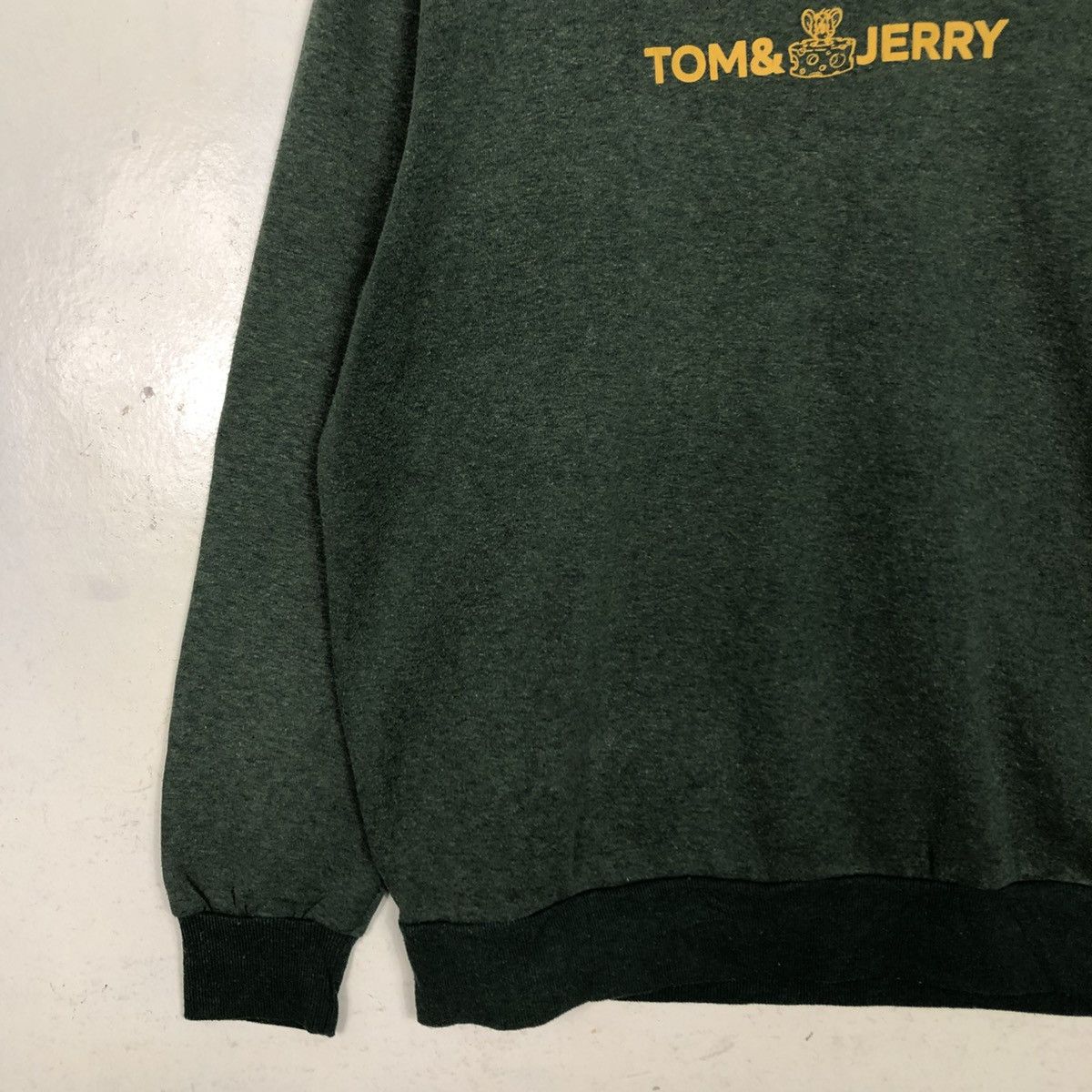 Japanese Brand 📌Vintage Sweatshirt Tom & Jerry Big Logo Size US L / EU 52-54 / 3 - 6 Thumbnail