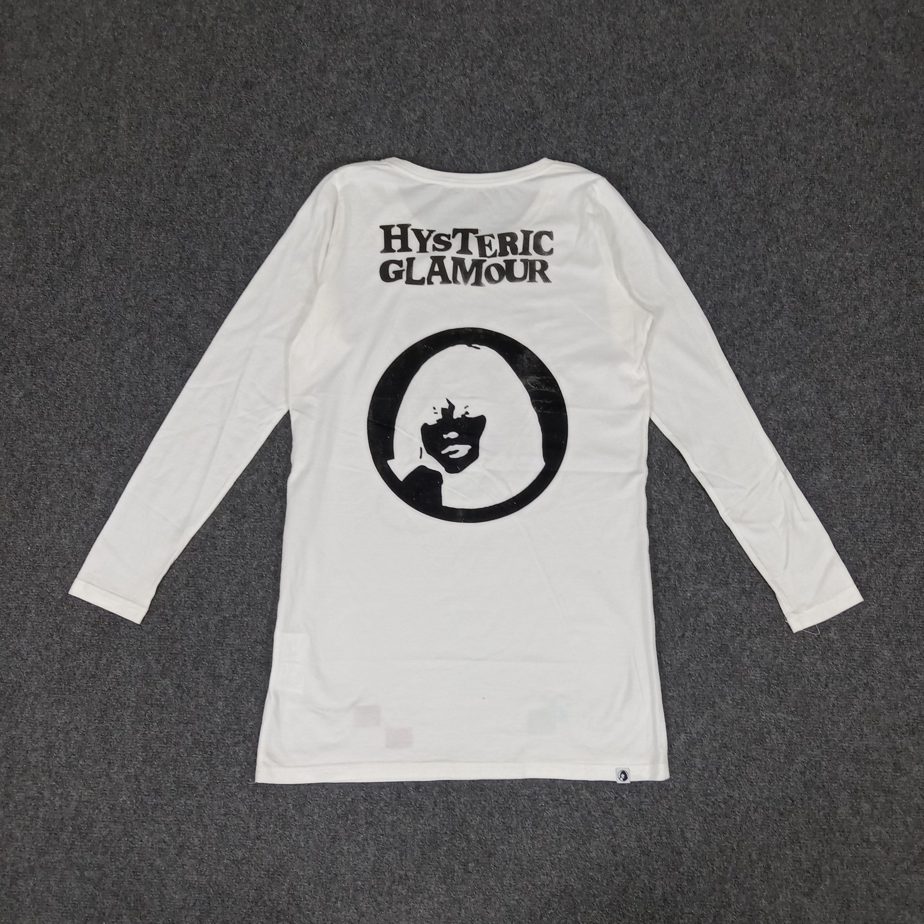 Hysteric Glamour Japanese Brand Long Sleeve Tshirt