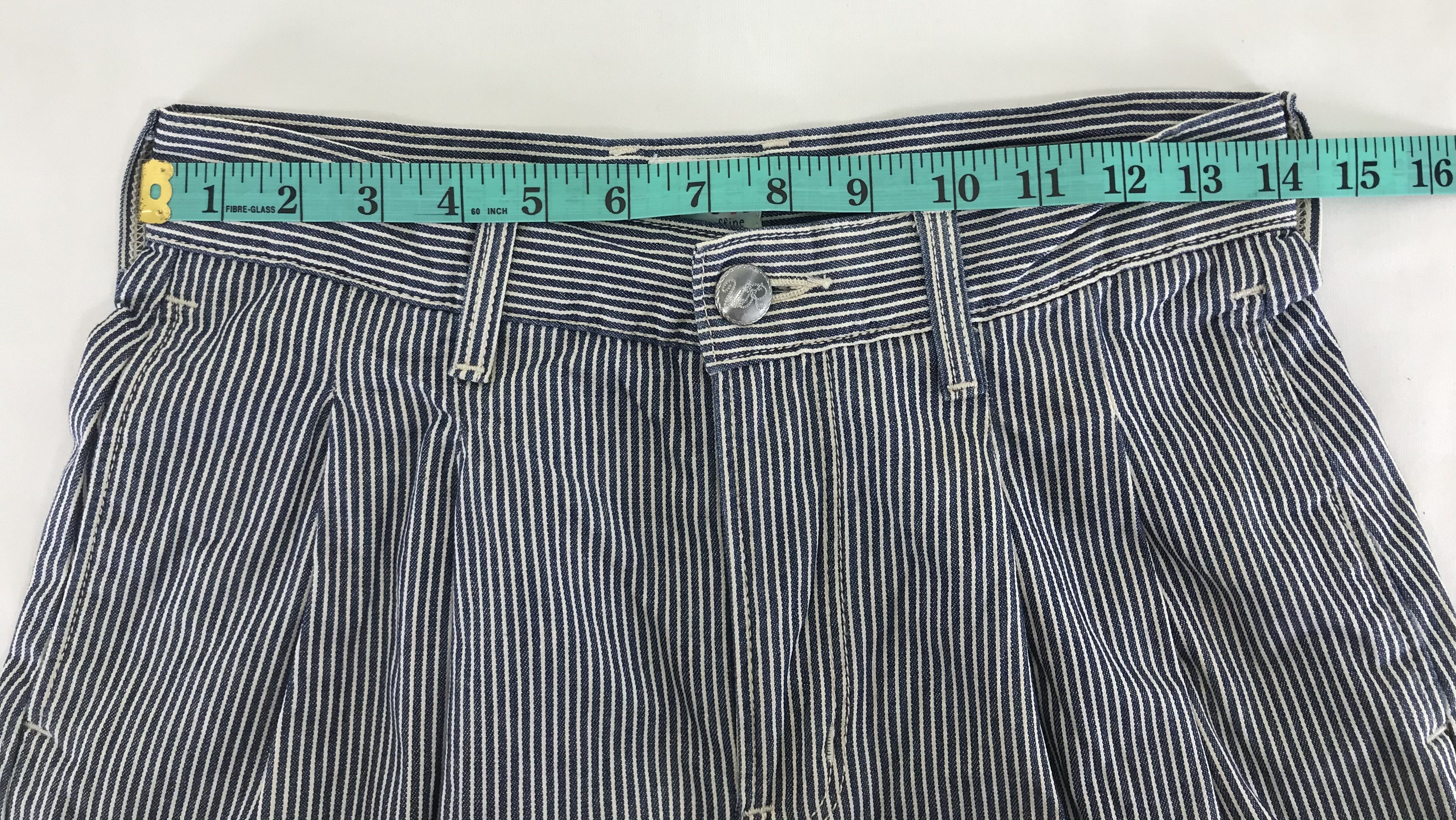 Wrangler Vintage Wrangler Chocol Raffine Hickory Crazy Wide Pants Size 28" / US 6 / IT 42 - 15 Thumbnail