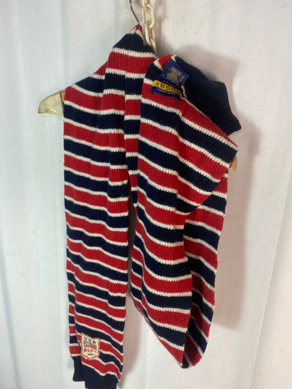 Polo Ralph Lauren × Rugby Ralph Lauren Polo Ralph Lauren rugby stripe muffler/scarf Size ONE SIZE - 7 Thumbnail