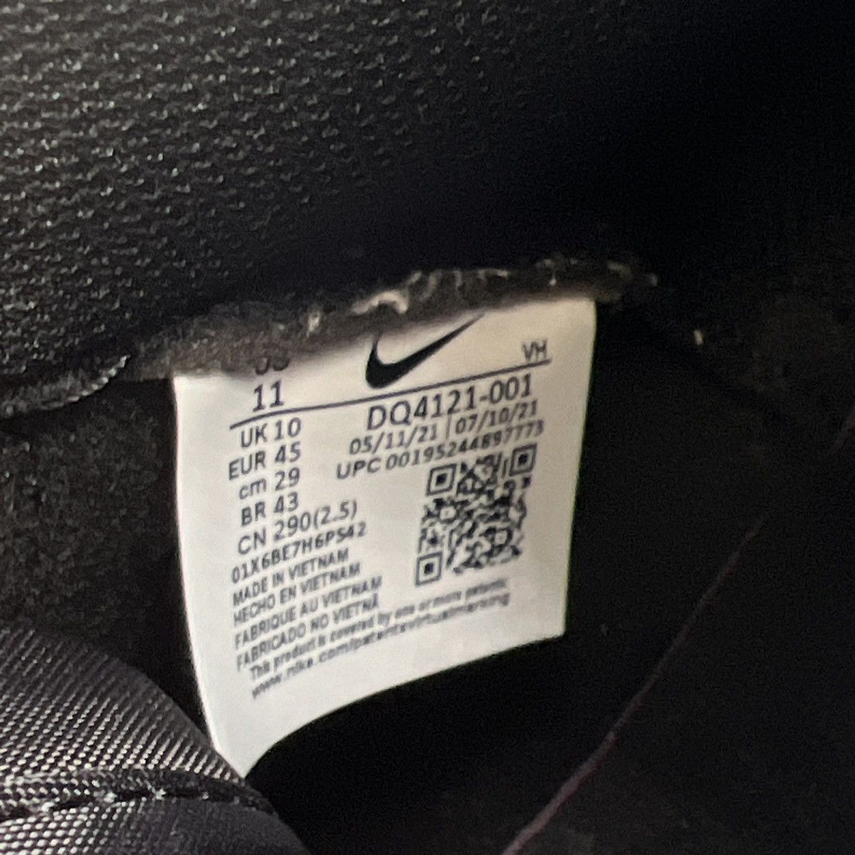Nike Nike Undercover x Dunk 1985 High Chaos Black Size US 11 / EU 44 - 9 Thumbnail