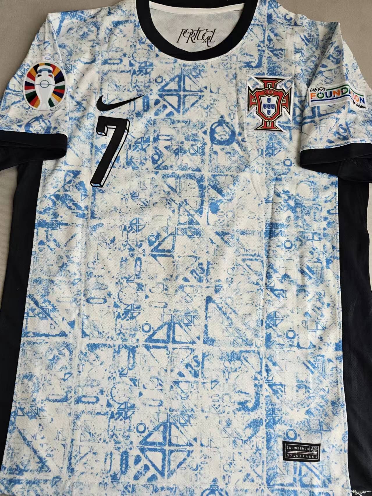 Nike 2024 Portugal 7 C Ronaldo Jersey Away XL Size US XL / EU 56 / 4 - 2 Thumbnail