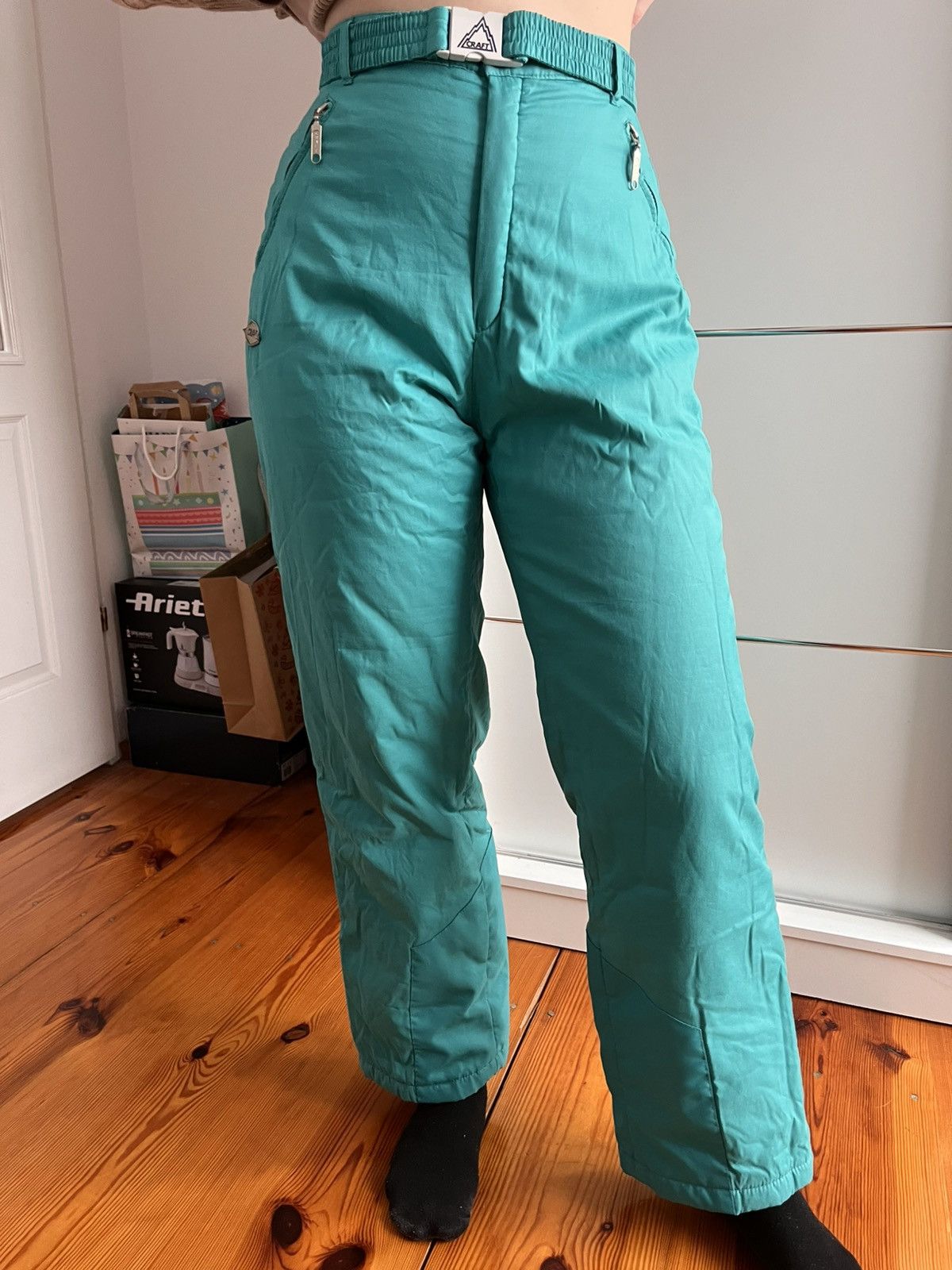 Women's Craft Ski Pants Size Euro 36 Vintage 90s