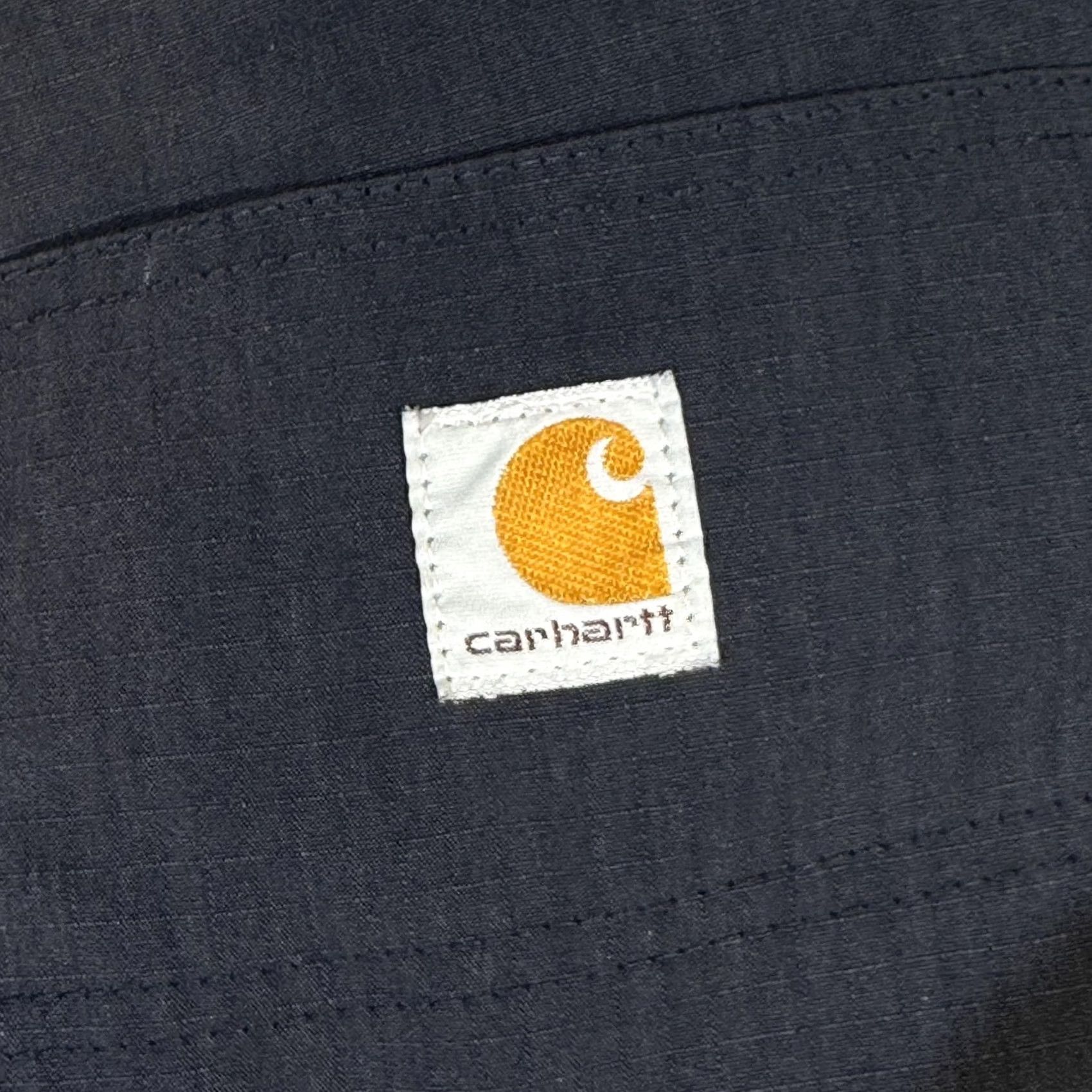 Carhartt Carhartt Pants Mens 29x28 Navy Relaxed Fit Ripstop Workwear Outdoor Utility Shirt? Size US 29 - 5 Thumbnail