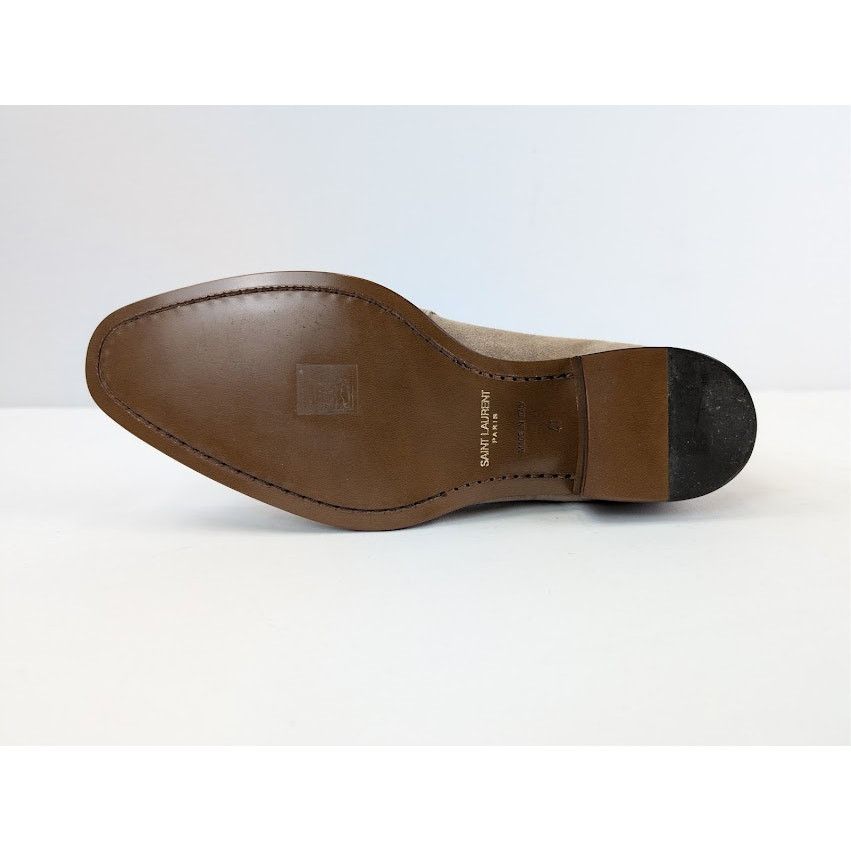 Saint Laurent Paris o1rshd1 Q:2 / Wyatt 30 Jodhpur Boots in New Sigaro Size US 8 / EU 41 - 14 Thumbnail