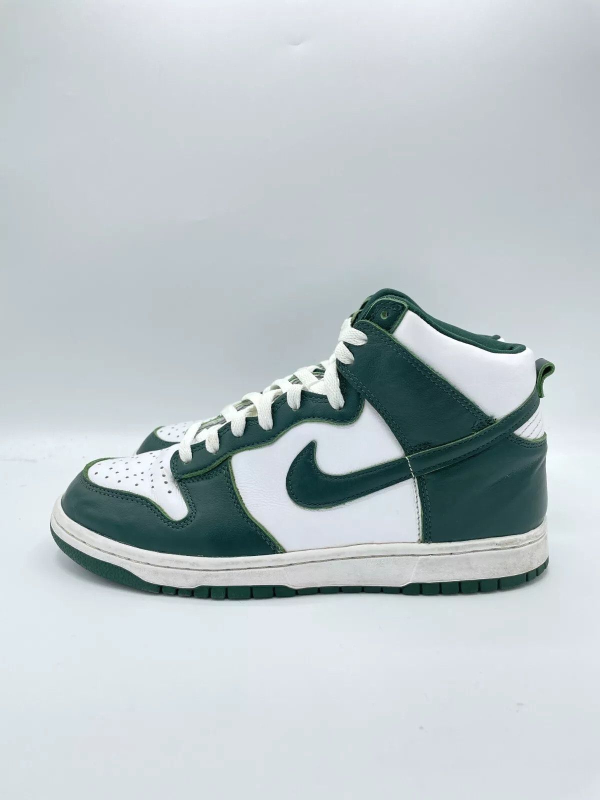 Nike Nike Dunk High Spartan Green Michigan State Size US 8 / EU 41 - 4 Thumbnail
