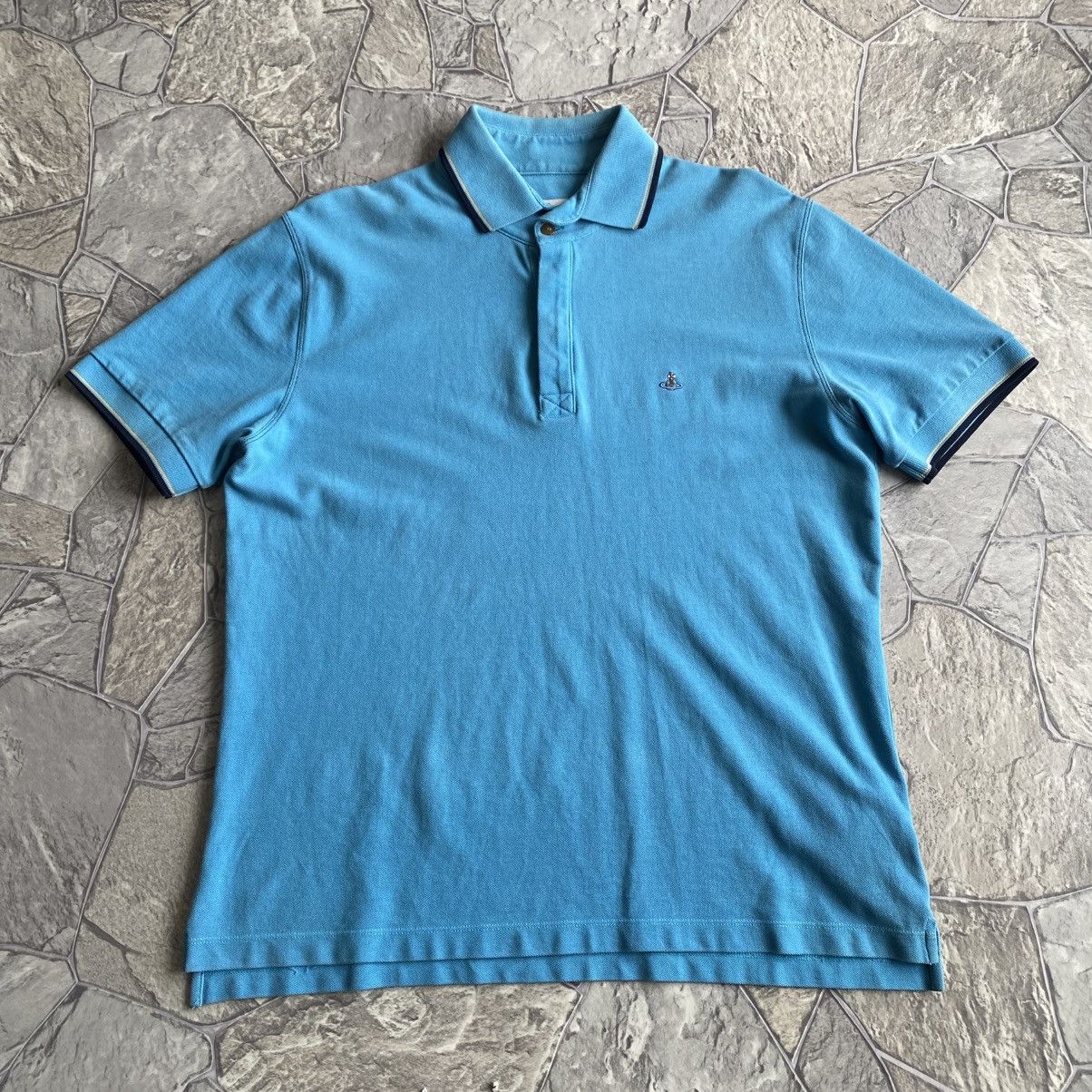 Vivienne Westwood Vivienne Westwood Polo T-Shirt Orb Logo Luxury Size US XL / EU 56 / 4 - 1 Thumbnail