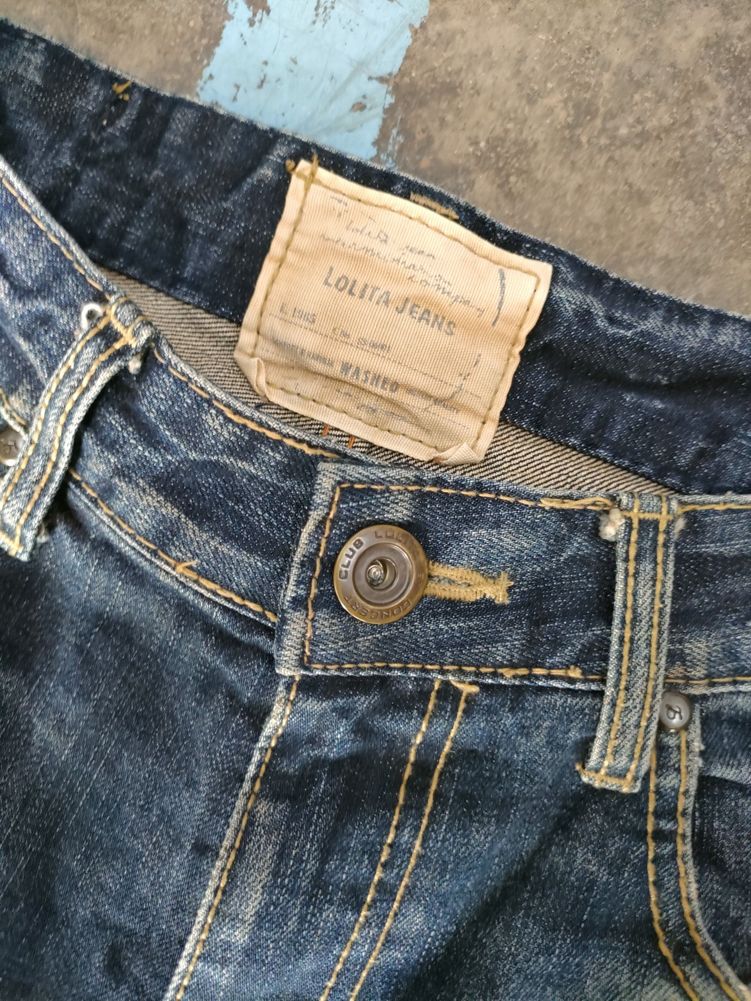 If Six Was Nine × Japanese Brand Lolita Flare Jeans Size US 33 - 9 Thumbnail