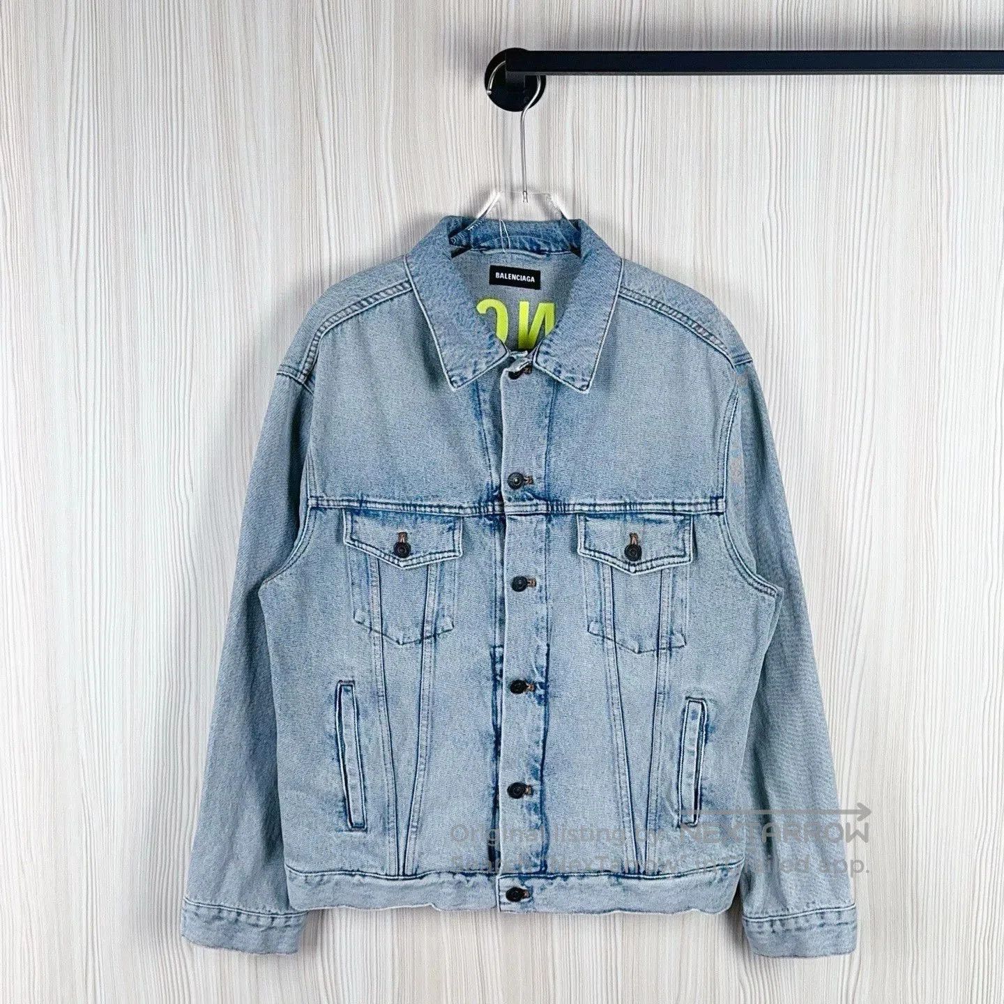 Balenciaga balenciaga denim jacket size 48. Size US M / EU 48-50 / 2 - 1 Thumbnail