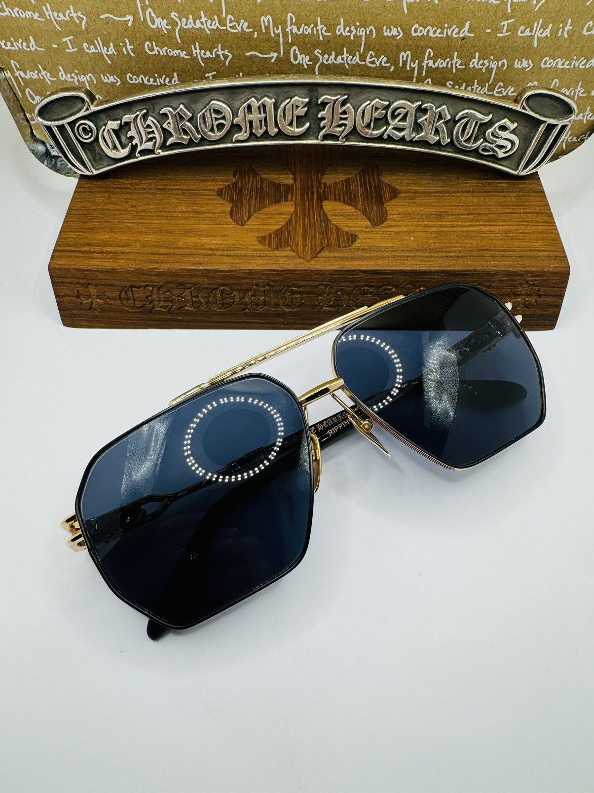 Chrome Hearts Chrome Hearts Ripping Sunglasses Size ONE SIZE - 1 Thumbnail