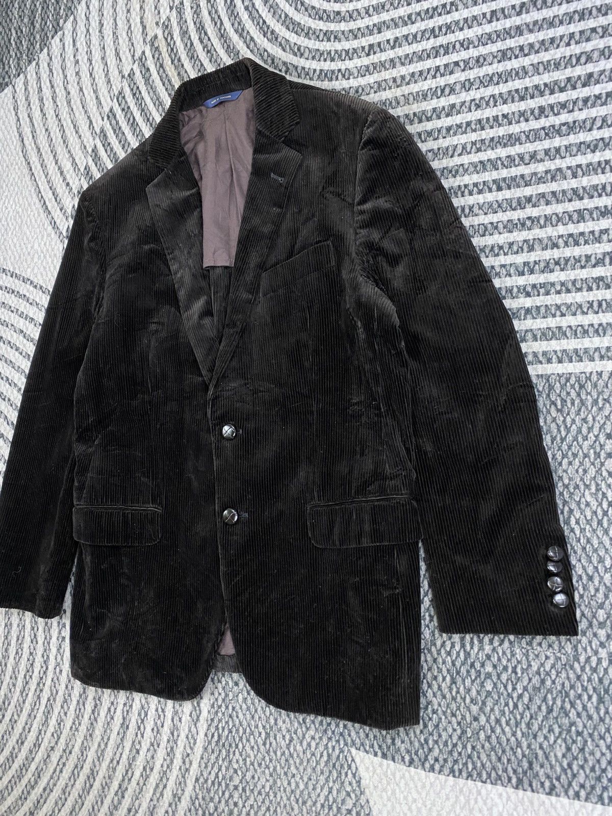 Brooks Brothers Vintage Brooks Brothers Dark Brown Corduroy Style Blazer Size US M / EU 48-50 / 2 - 4 Thumbnail