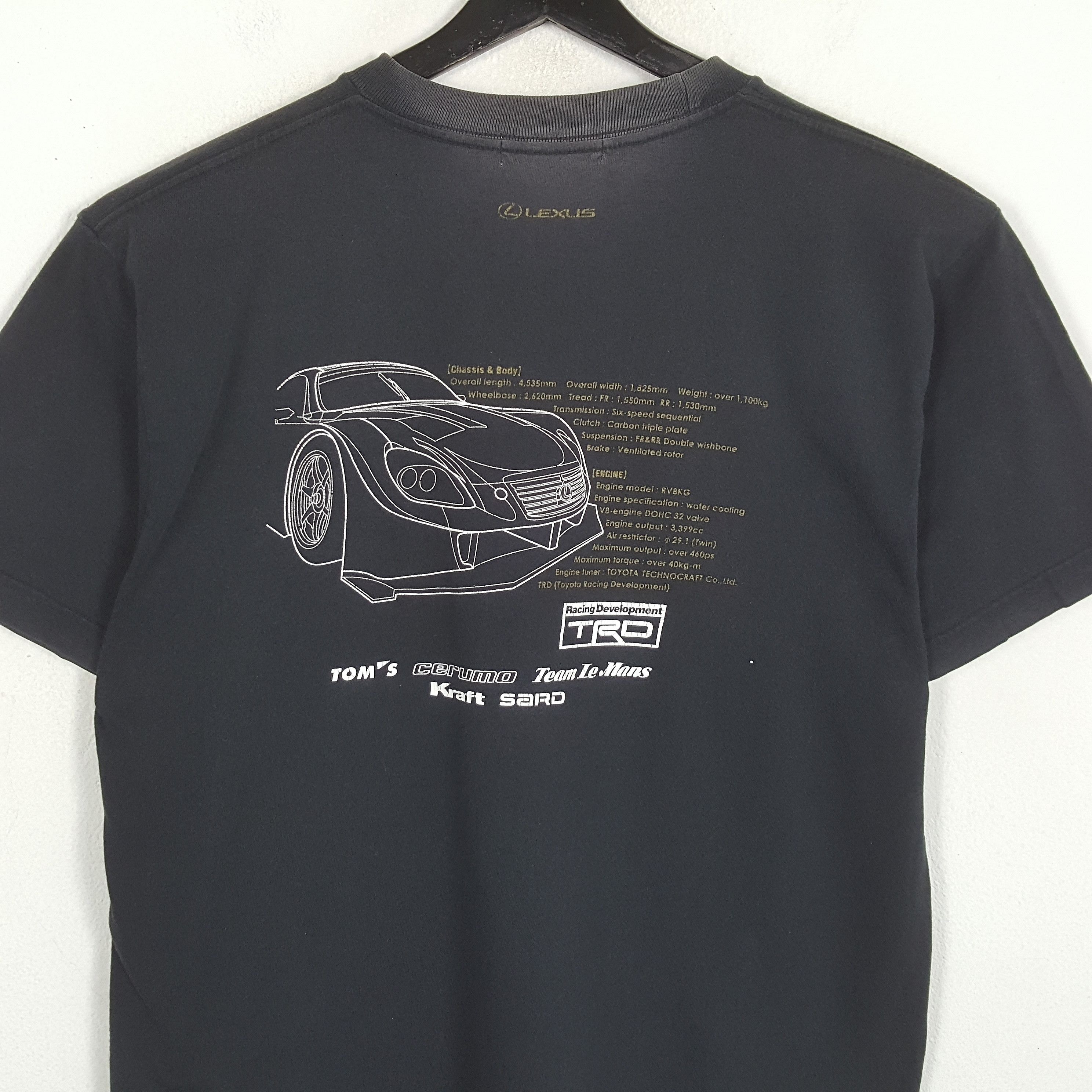 Japanese Brand × Vintage TRD RACING DEVELOPMENT Motorsports Tshirt Size US L / EU 52-54 / 3 - 2 Thumbnail