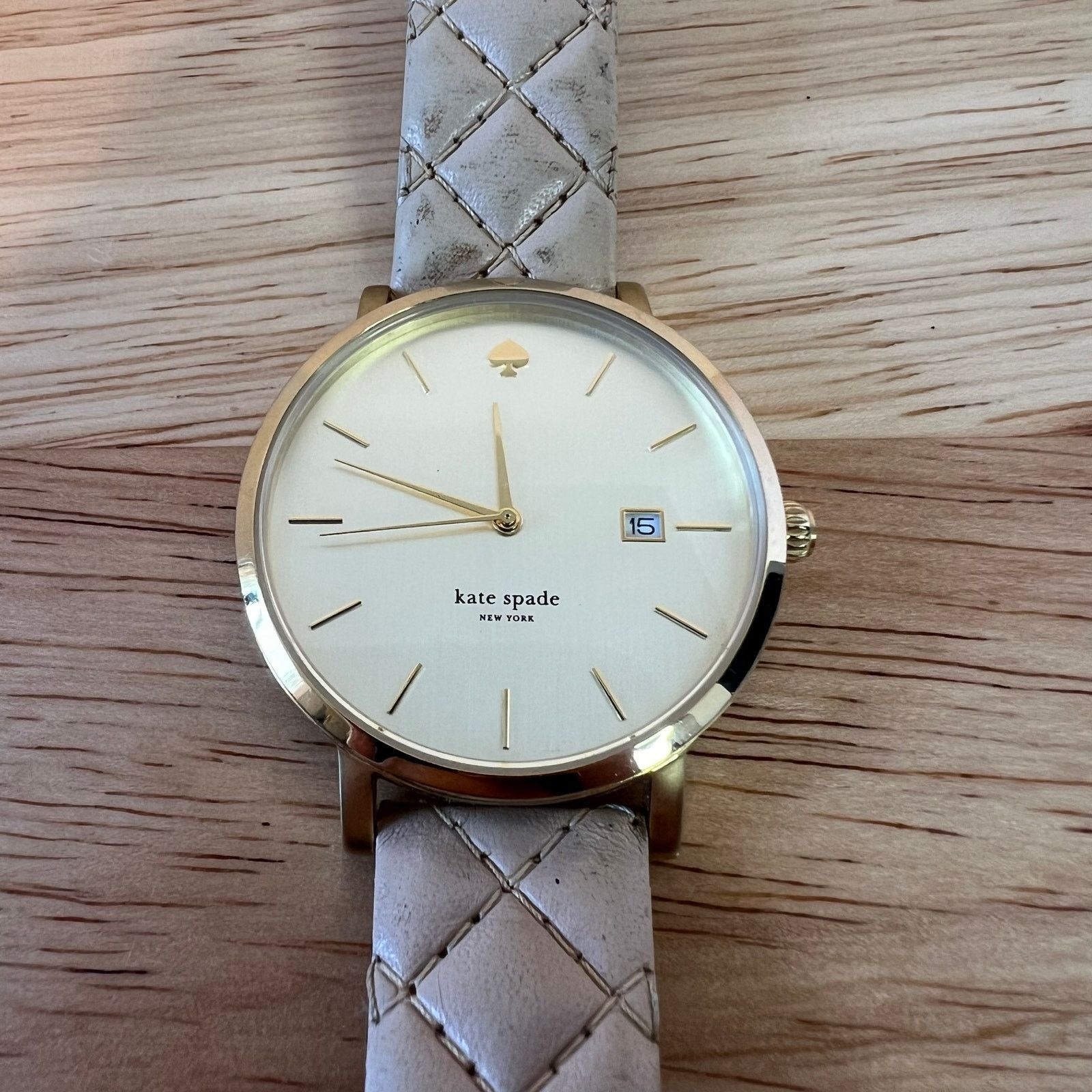 Kate Spade Kate Spade Metro Grand 1YRU0844 Quartz Watch – Gold Tone Size ONE SIZE - 4 Thumbnail