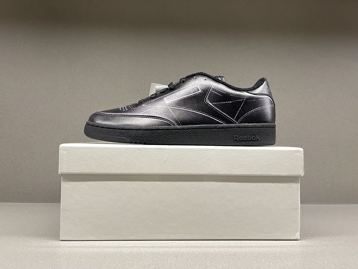 Maison Margiela × Reebok Reebok Club C Maison Margiela Black Size US 9 / EU 42 - 2 Thumbnail