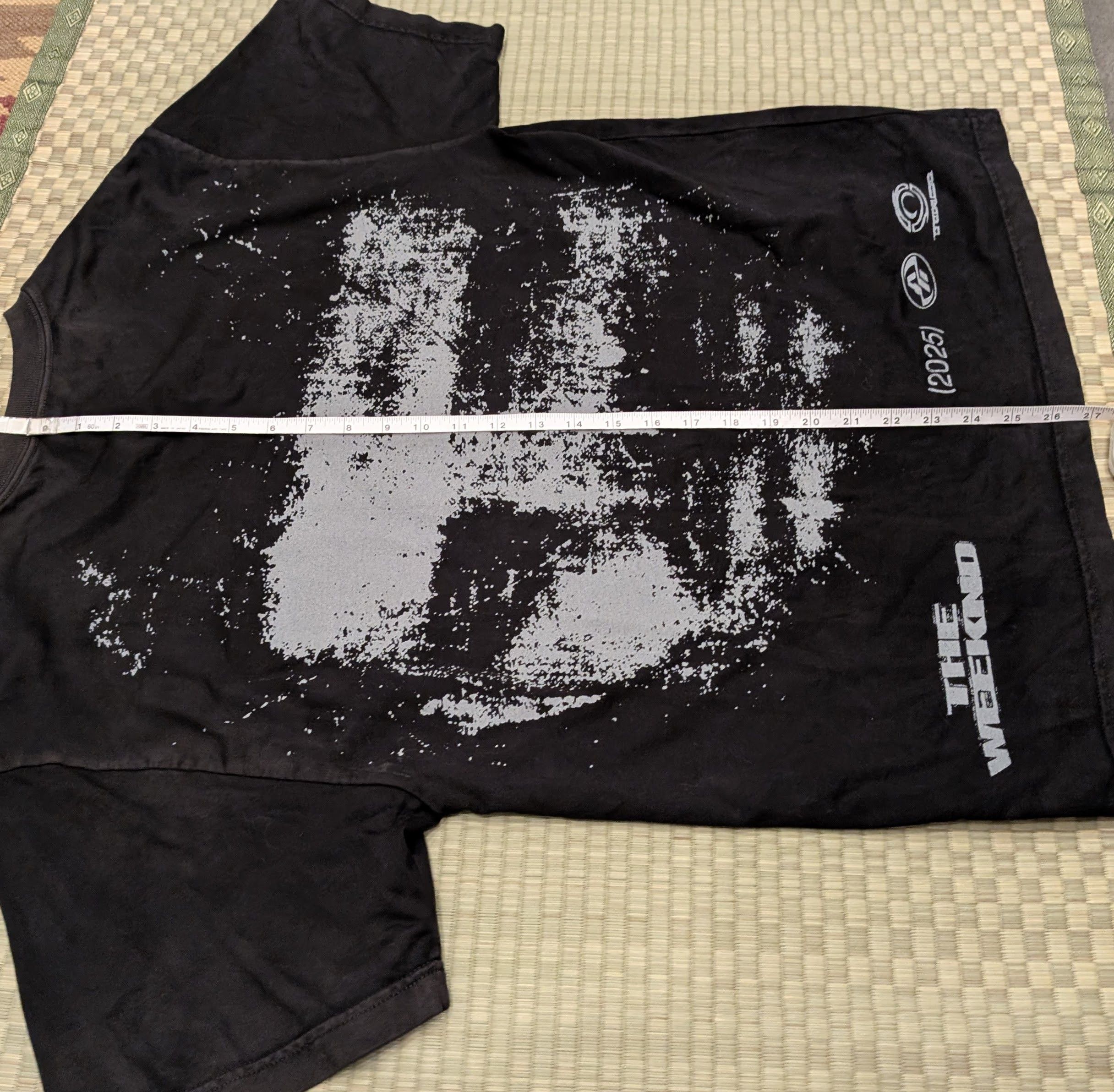 The Weeknd The Weeknd After Hours Till Dawn 2025 Tour T-Shirt *Faded* Size US L / EU 52-54 / 3 - 6 Thumbnail
