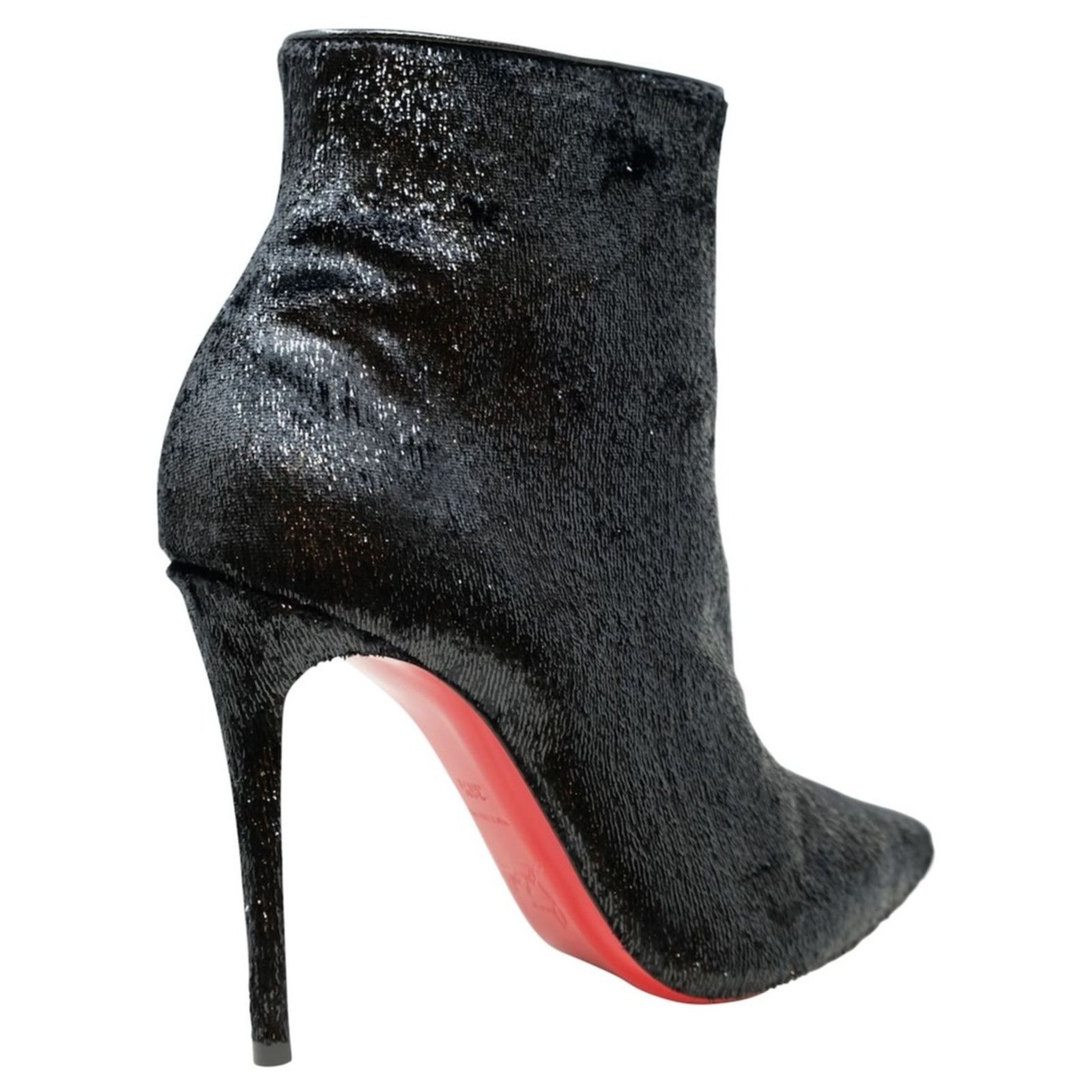 Christian Louboutin Christian Louboutin Black Velour So Kate Booty Pointy Toe 35 Size US 6 / IT 36 - 5 Thumbnail