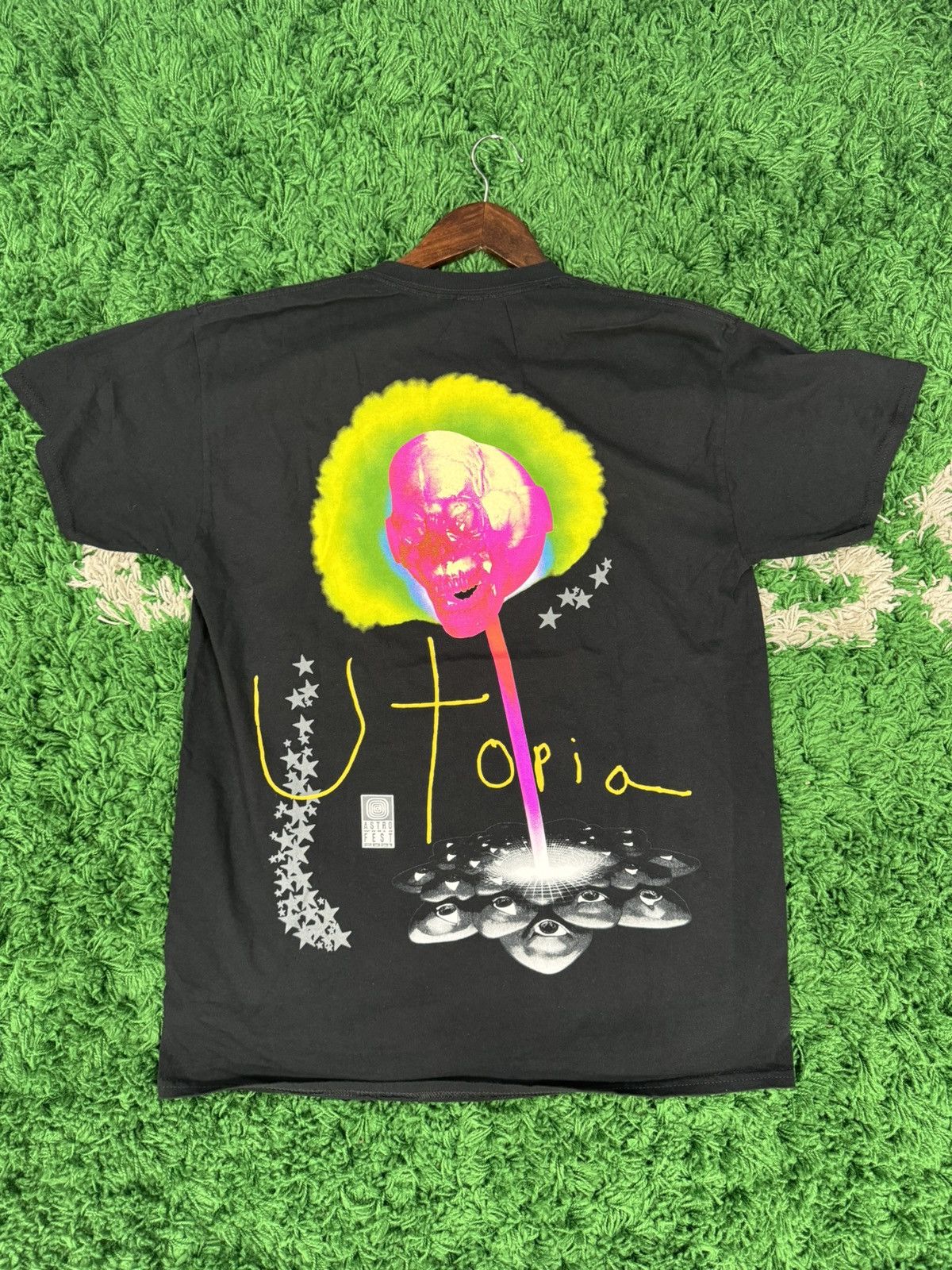 Travis Scott Travis Scott Lollipop Tee Black Size M Size US M / EU 48-50 / 2 - 2 Thumbnail