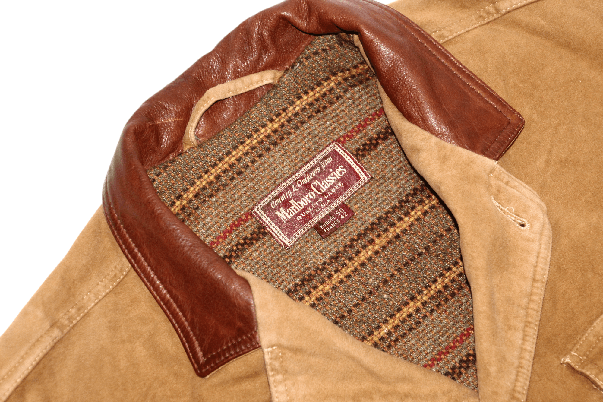Marlboro Classics Marlboro Classics Navajo Style Lining Moleskine Field Coat Size US L / EU 52-54 / 3 - 3 Thumbnail