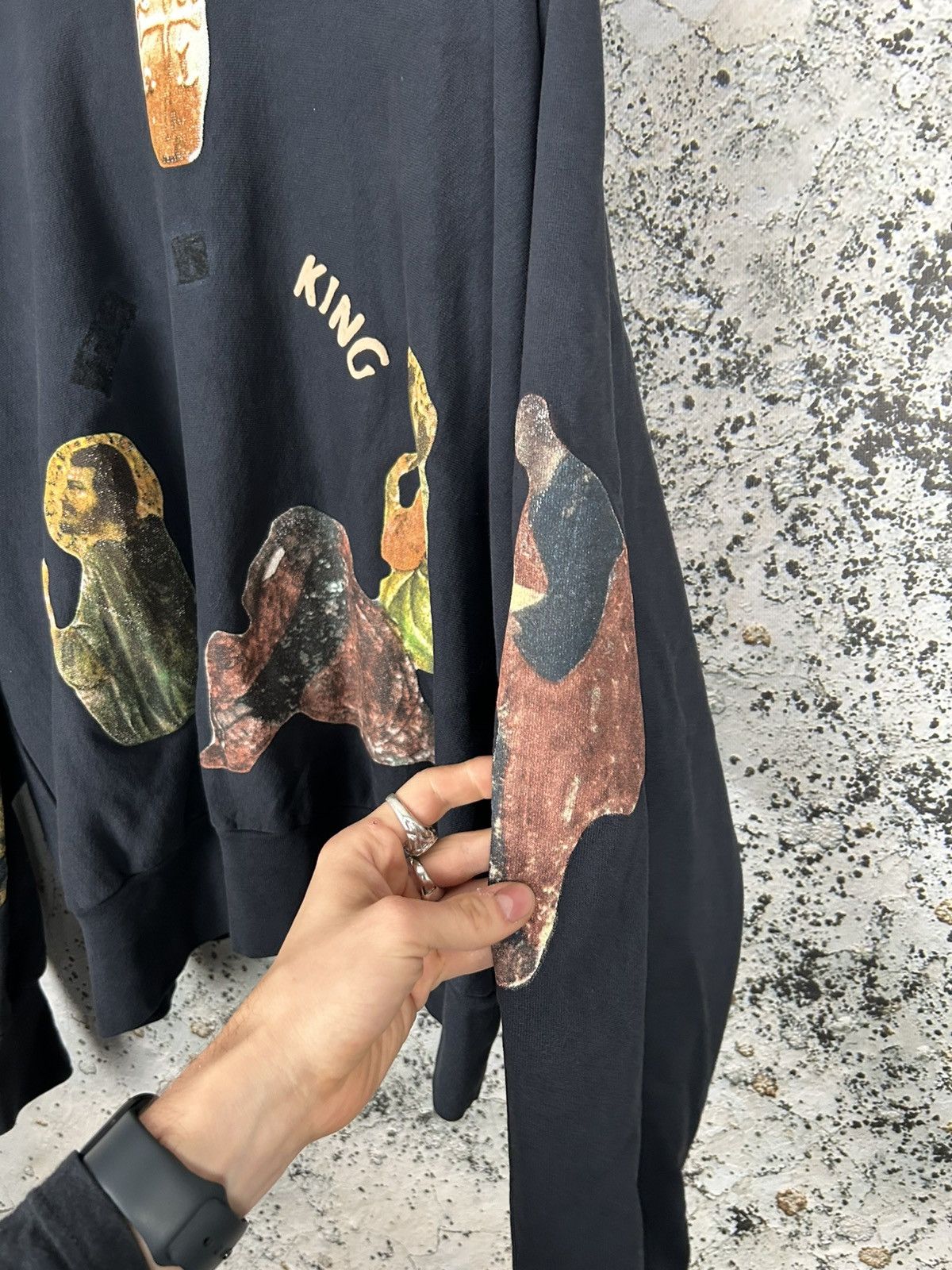 Yeezy Yeezy Jesus Is King Kanye West Baggy Crewneck Rap Archive Size US L / EU 52-54 / 3 - 5 Thumbnail
