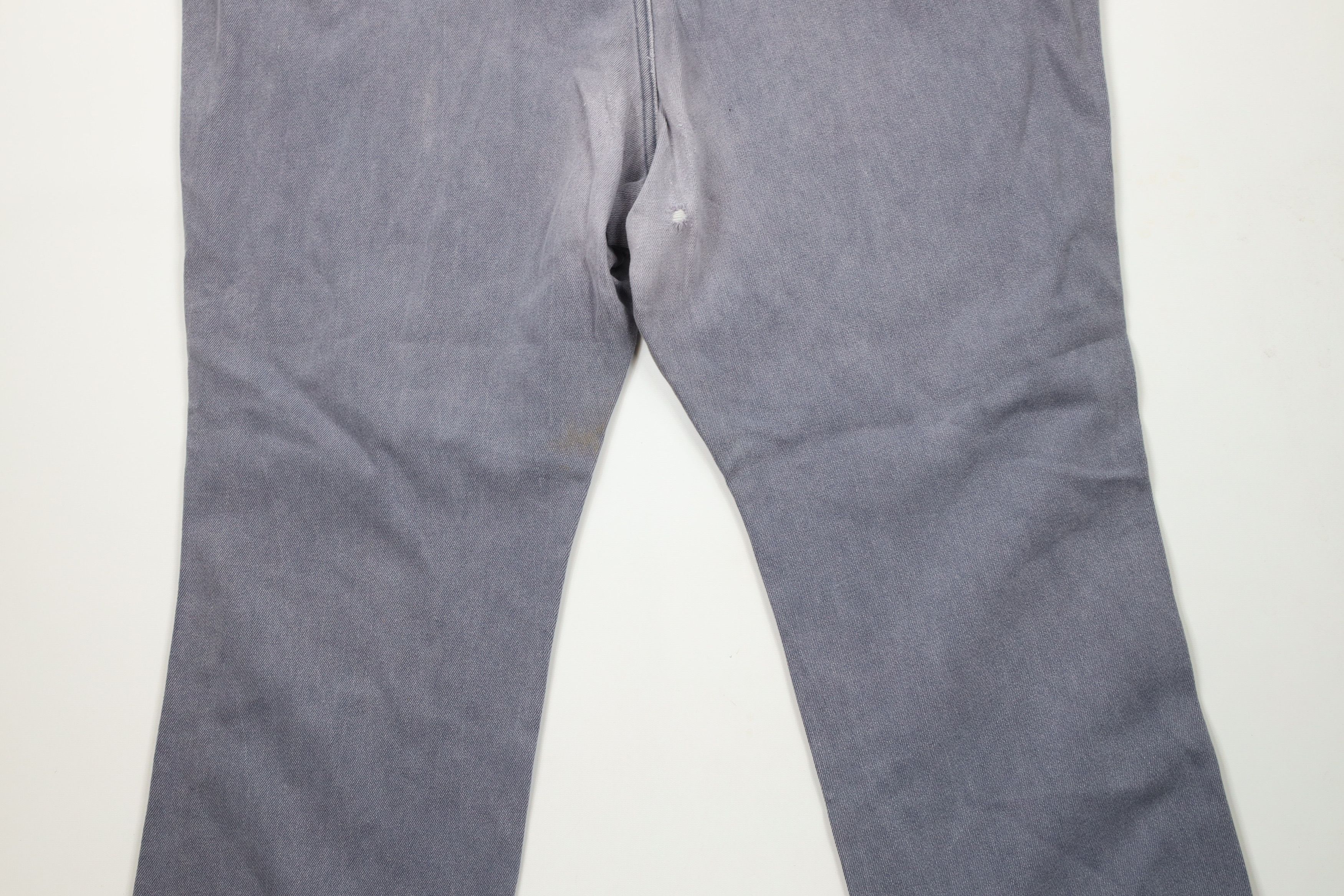Lee × Vintage Vintage 90s Lee Flared Wide Leg Denim Jeans Blue USA Size US 44 / EU 60 - 13 Thumbnail