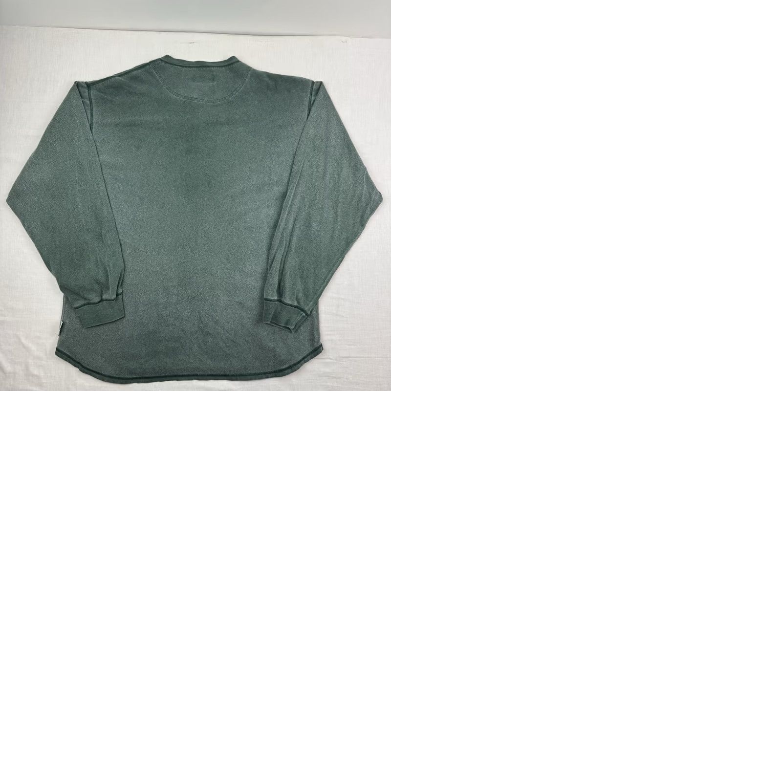 American Eagle Outfitters VINTAGE American Eagle Henley Shirt Adult XL Green Cotton Long Sleeve Button Up 90s Y2K Hipster Punk Mens Size US XL / EU 56 / 4 - 9 Thumbnail