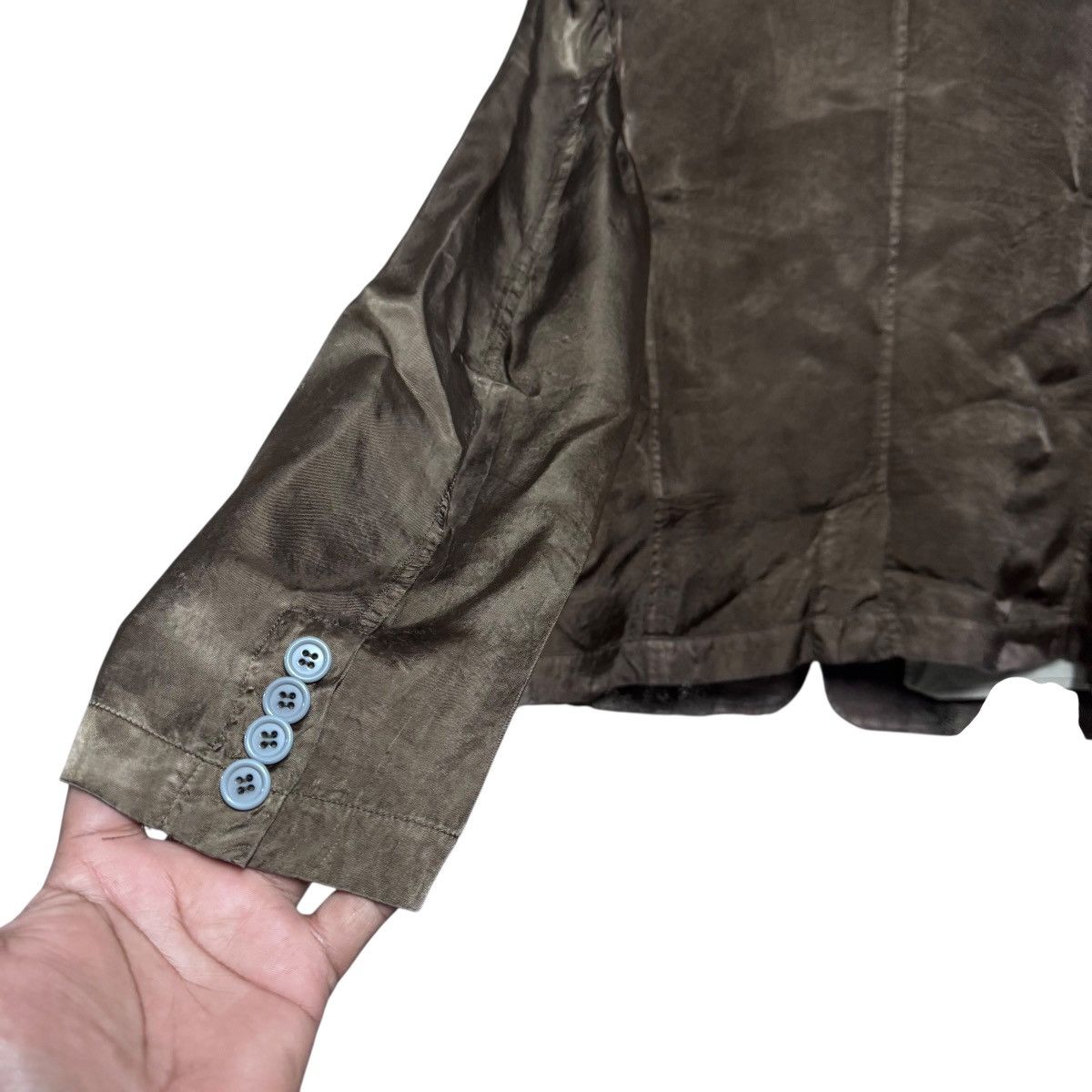 Tricot Comme des Garcons Aw2007 Tricot Comme des Garcons Patchwork Blazer Jacket Size M / US 6-8 / IT 42-44 - 14 Thumbnail