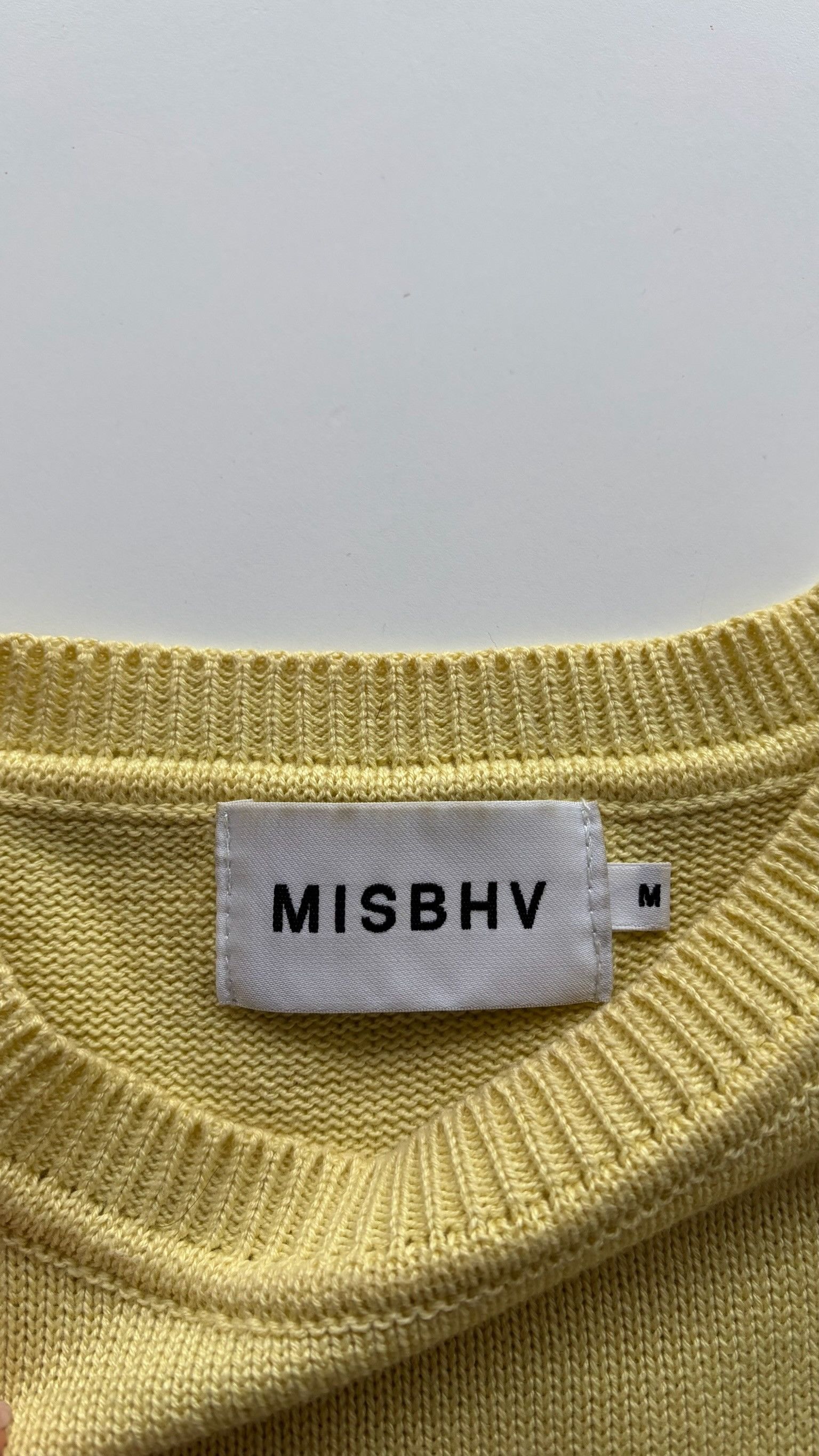 Misbhv Vintage MISBHV Mustard Yellow Sweater Size US M / EU 48-50 / 2 - 7 Thumbnail