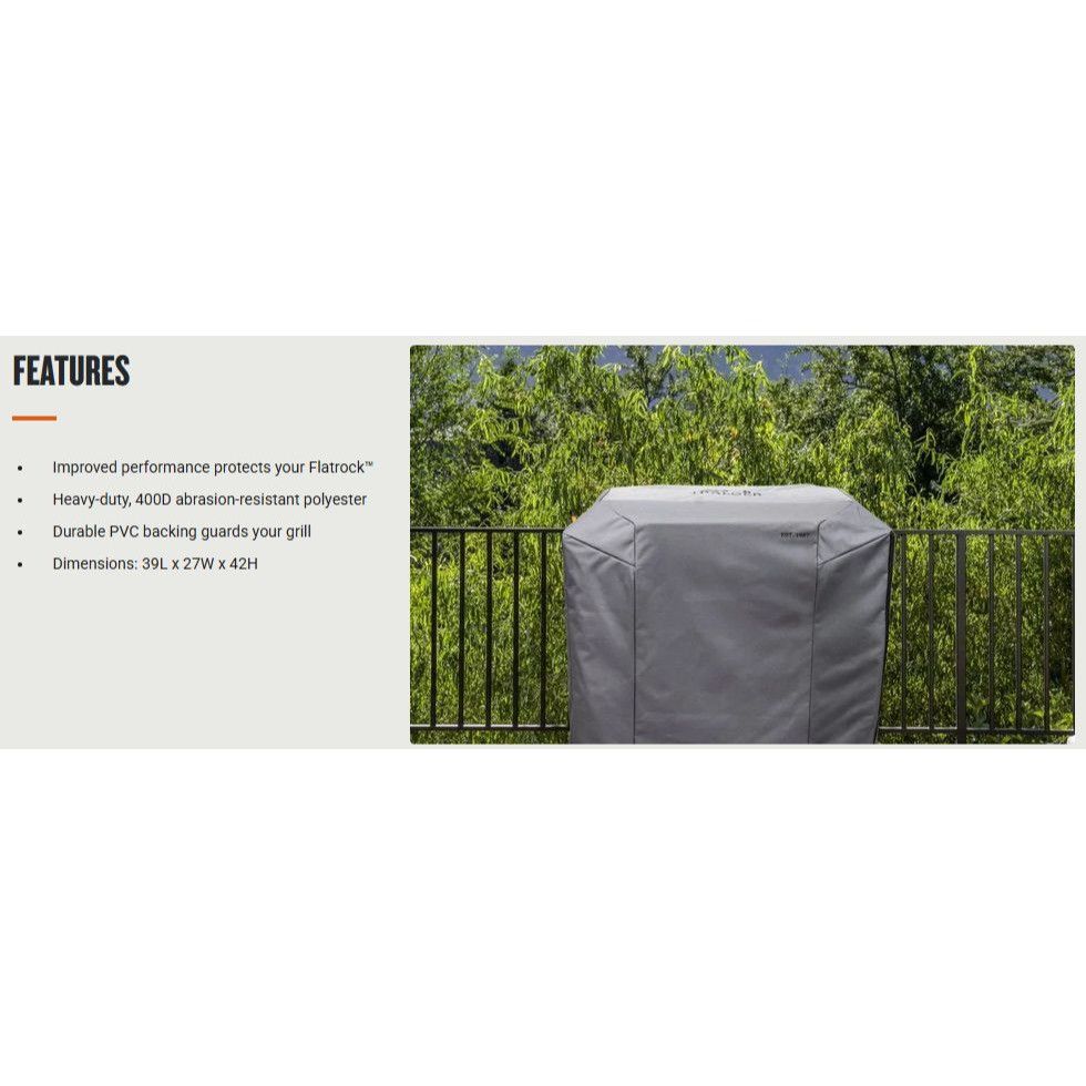 Designer Traeger Flatrock Grill Cover BAC758. Heavy Duty Abrasion Res Size ONE SIZE - 8 Thumbnail