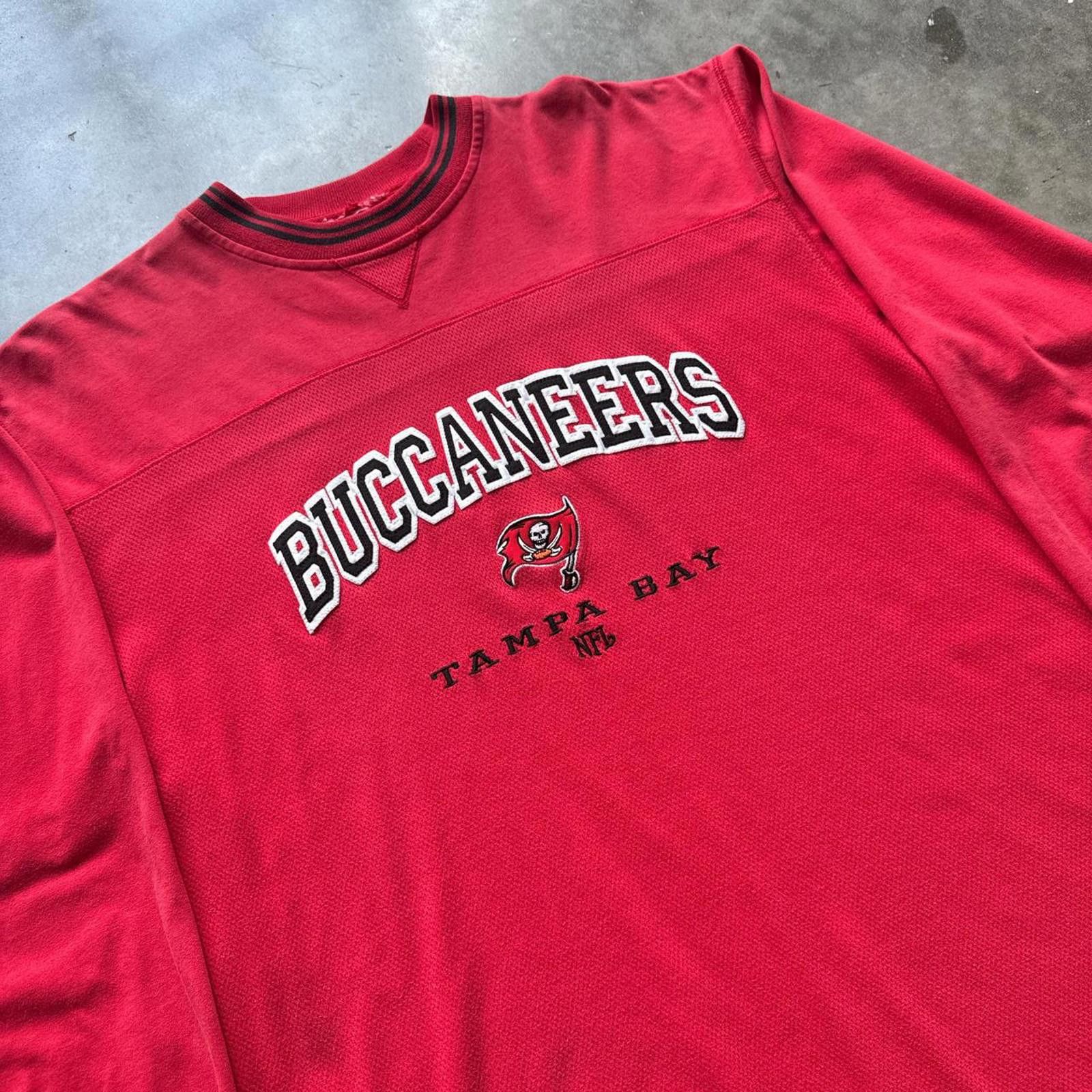 NFL Tampa Bay Buccaneers Embroidered Logo Long Sleeve Shirt Size US XL / EU 56 / 4 - 2 Thumbnail