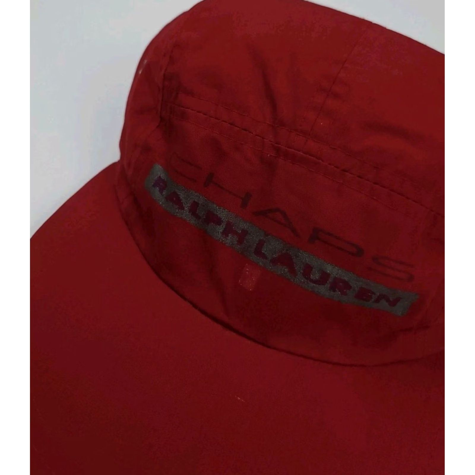 Ralph Lauren VINTAGE 90s Chaps Ralph Lauren 5 Panel Hat Red Adjustable Mens Hat Disney? Size US M / EU 48-50 / 2 - 2 Thumbnail