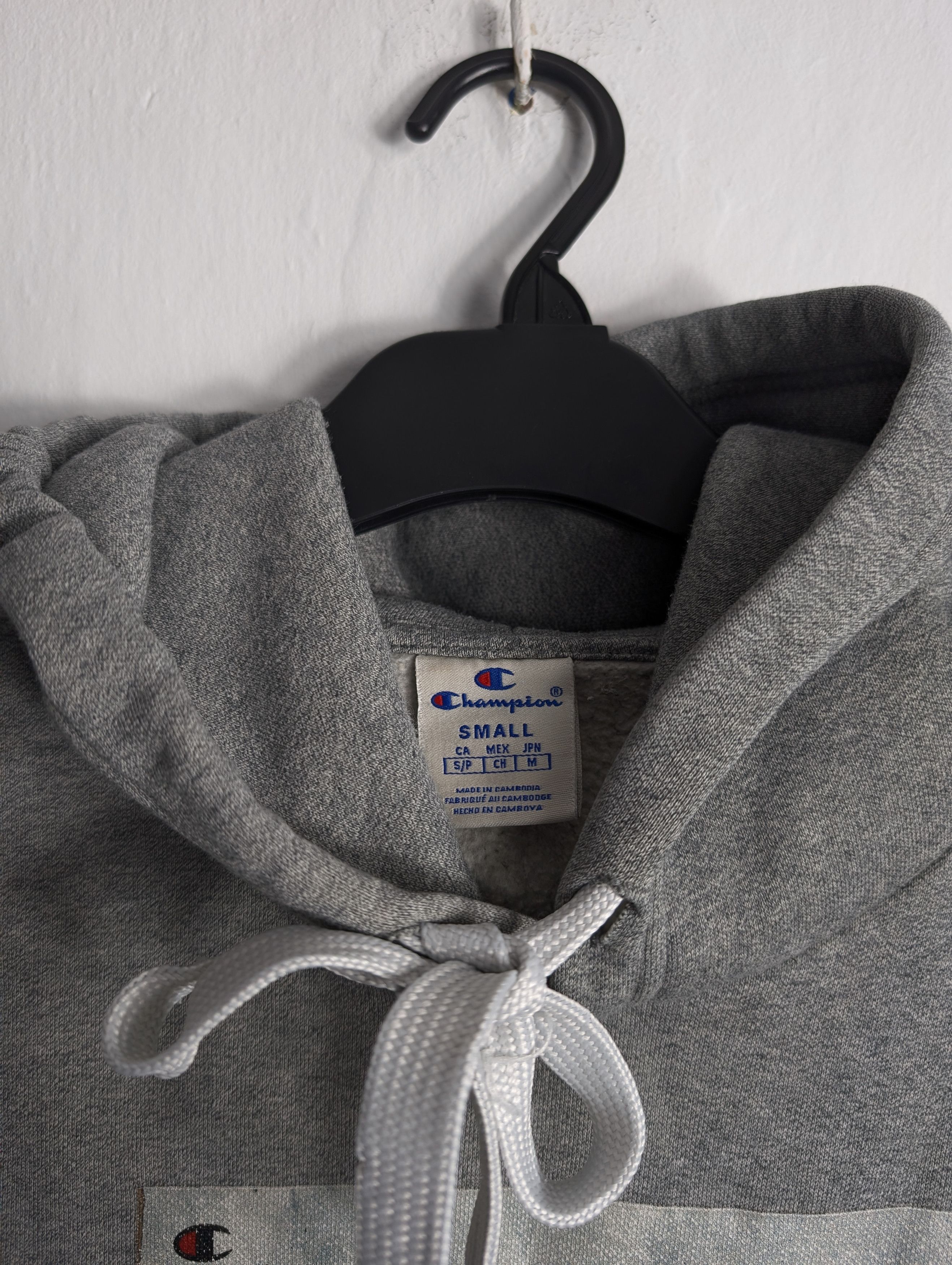 Champion Champion lcon Logo Grey Hoodie Size US S / EU 44-46 / 1 - 4 Thumbnail
