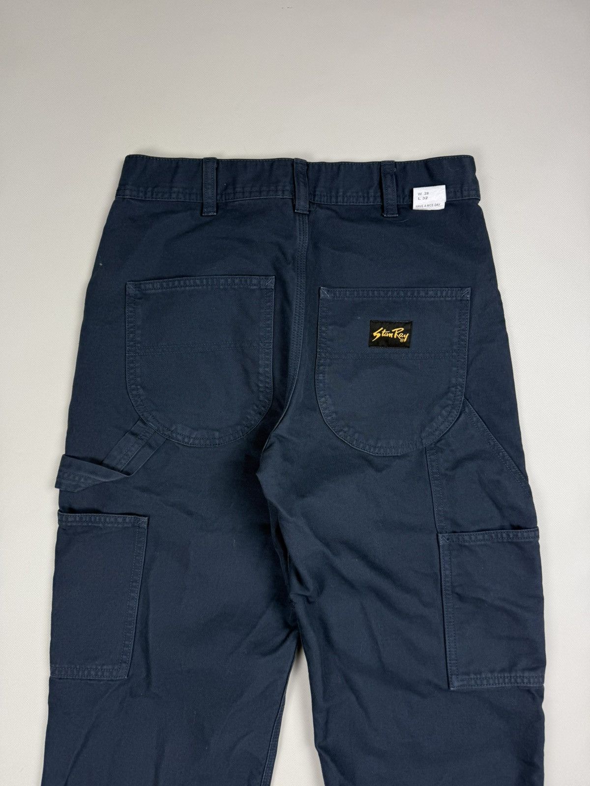 Stan Ray Stan Ray Men’s Workwear Carpenter Cargo Denim Pants Jeans Size US 28 / EU 44 - 22 Thumbnail