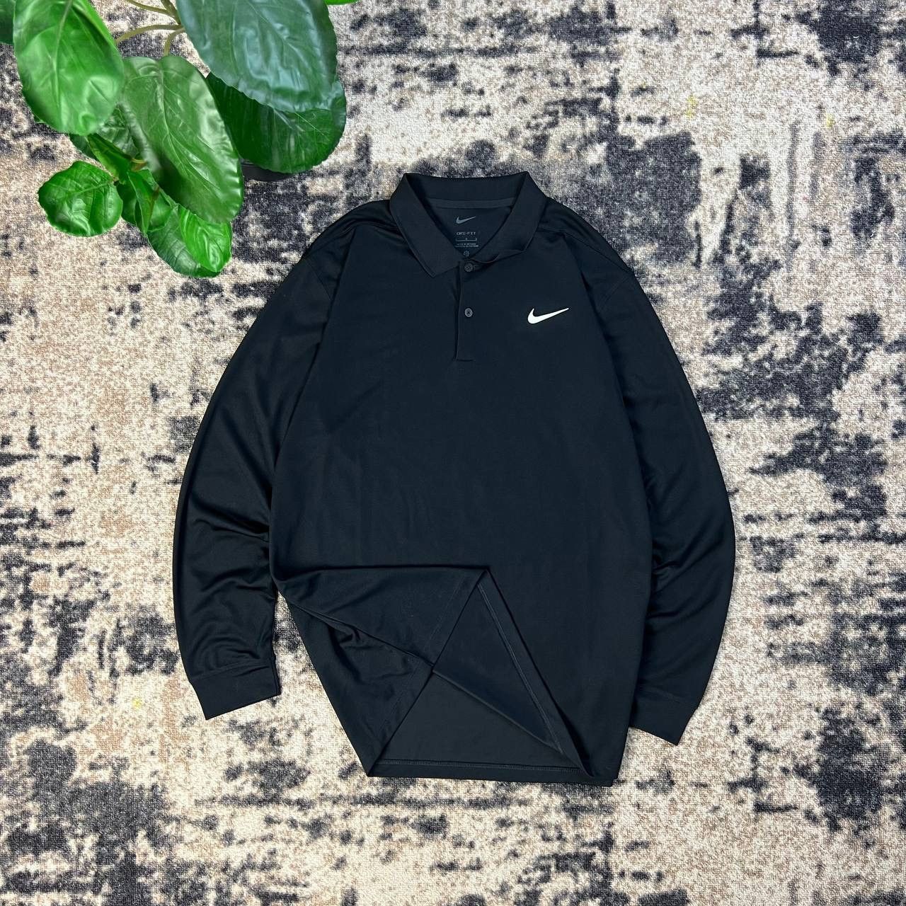Nike Nike Swoosh Vintage Rugby Long Sleeve Streetwear Y2K Style Size US L / EU 52-54 / 3 - 1 Thumbnail