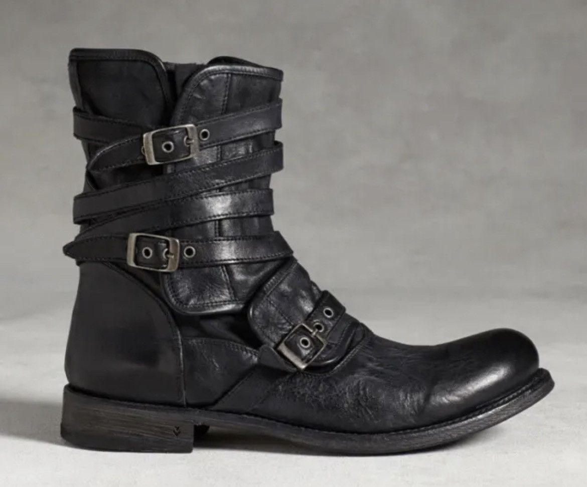 John Varvatos Engineer Triple buckle Boot. 11.5 Size US 11.5 / EU 44-45 - 19 Thumbnail