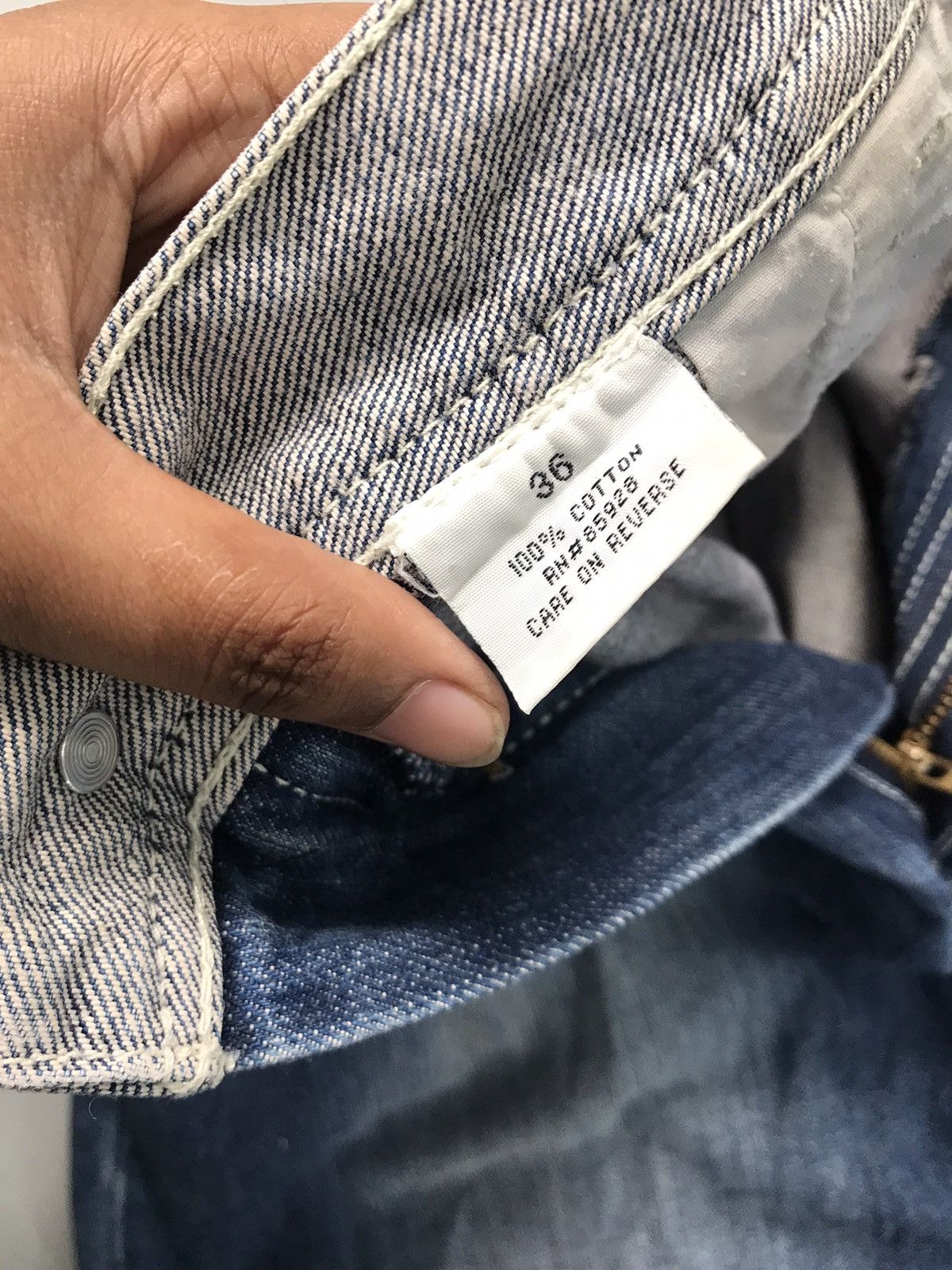JNCO Vintage johnny blaze embroidered denim Size US 36 / EU 52 - 7 Thumbnail