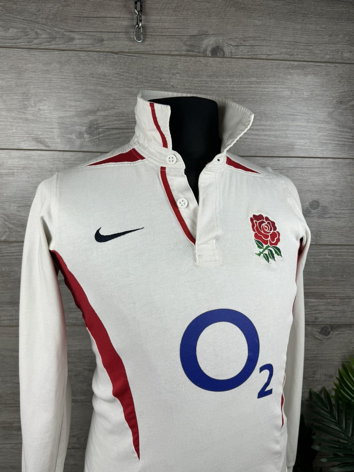 Nike Nike England 🏴󠁧󠁢󠁥󠁮󠁧󠁿 Rugby Soccer jersey vintage Size US S / EU 44-46 / 1 - 3 Thumbnail