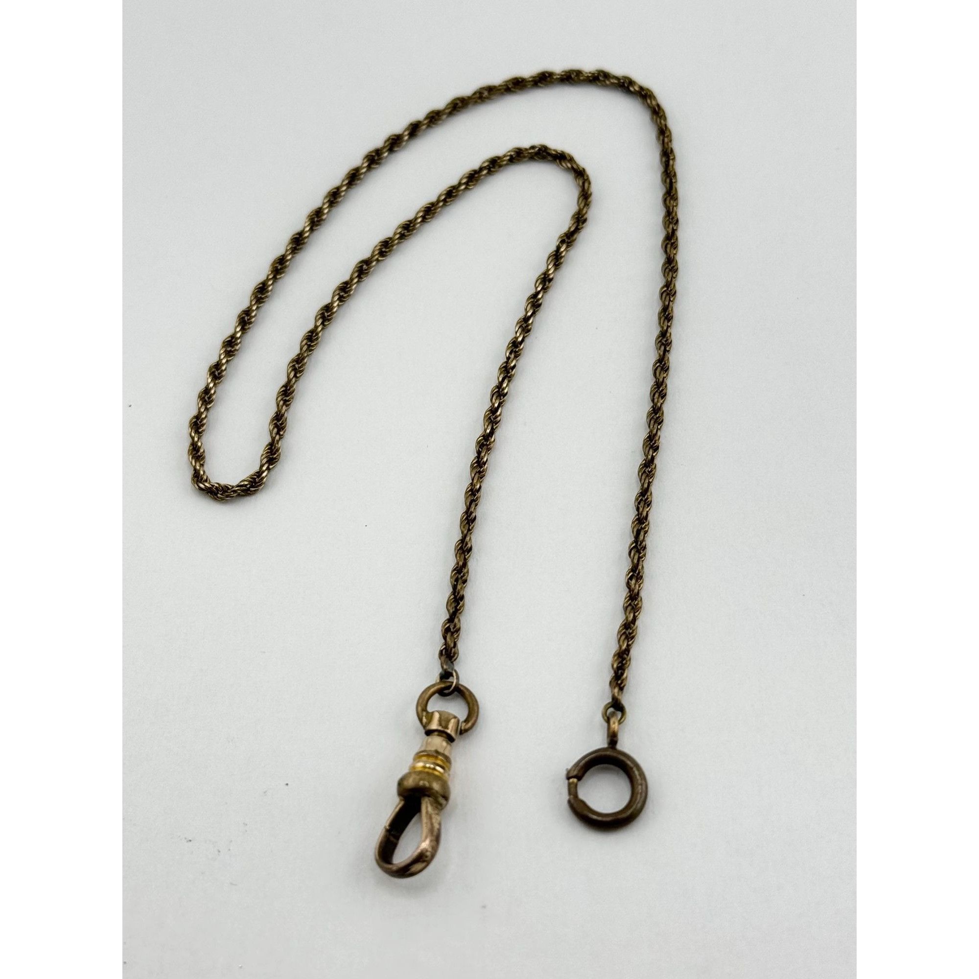 Vintage DB & Co Estate Gold Filled Watch Fob Chain Size ONE SIZE - 2 Thumbnail