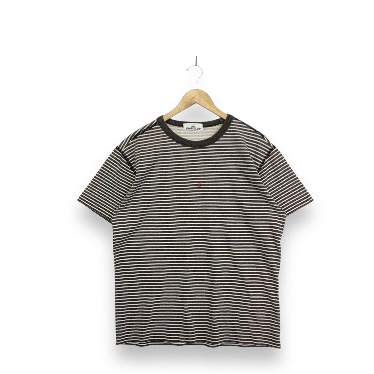 Stone Island Stone Island Marina Stripe Tshirt Size US M / EU 48-50 / 2 - 1 Thumbnail