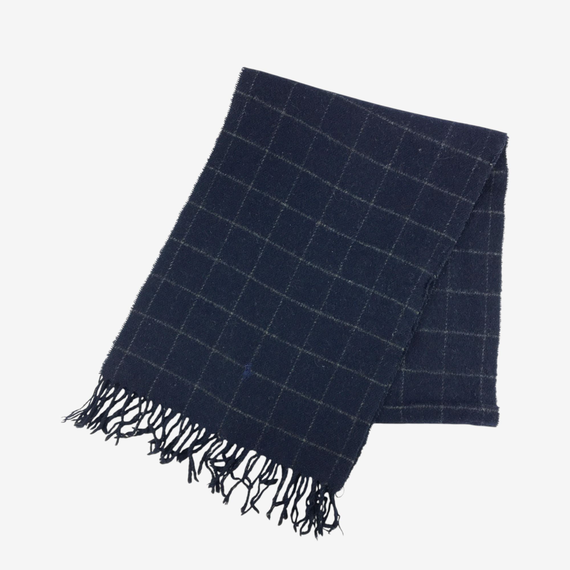 Polo Ralph Lauren Vintage Polo Ralph Lauren Scarf Muffler Wool Scarves Size ONE SIZE - 3 Thumbnail