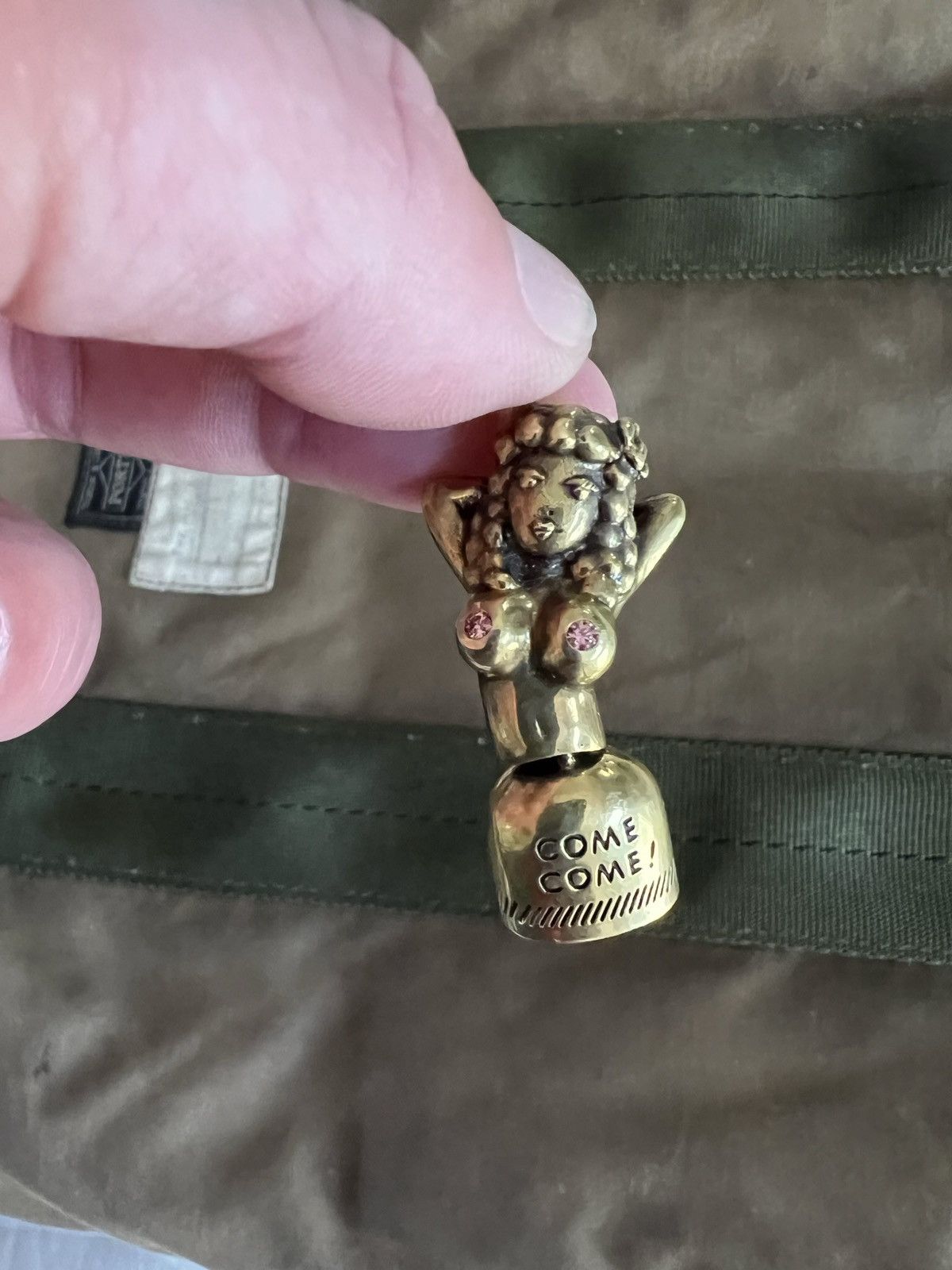 Peanuts & Co Peanuts & Co “Come Come” bell keychain | Grailed