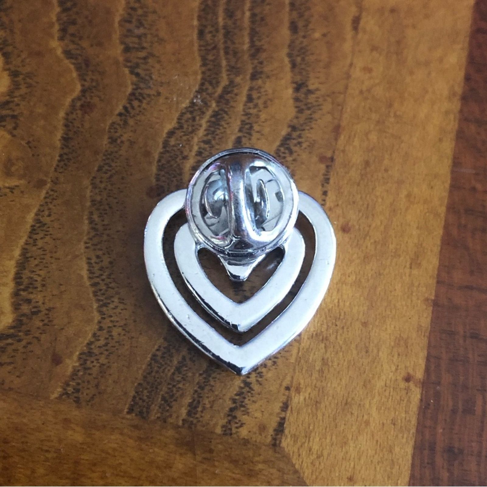 Daniel Wellington Daniel Wellington silver rhinestone heart pin Size ONE SIZE - 3 Thumbnail