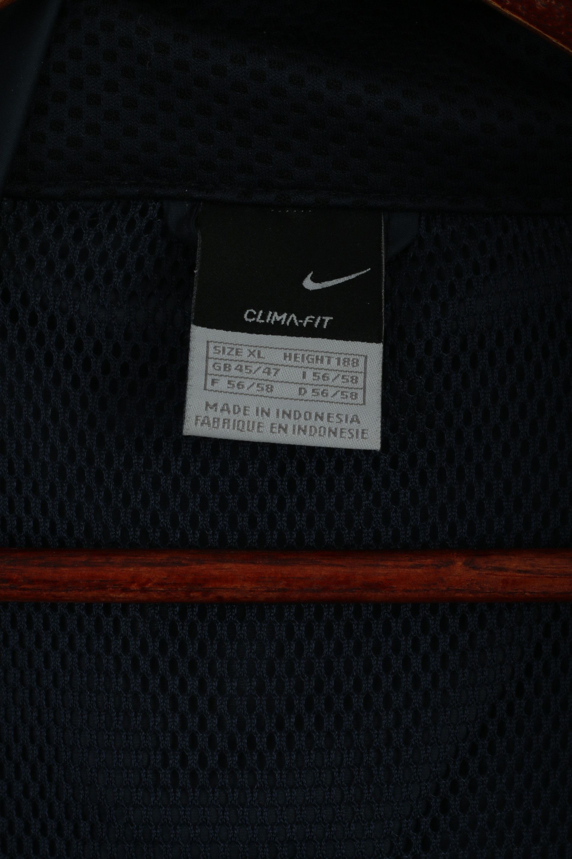 Nike Nike Men XL 188 Jacket Navy England Rugby 3989 Size US XL / EU 56 / 4 - 4 Thumbnail