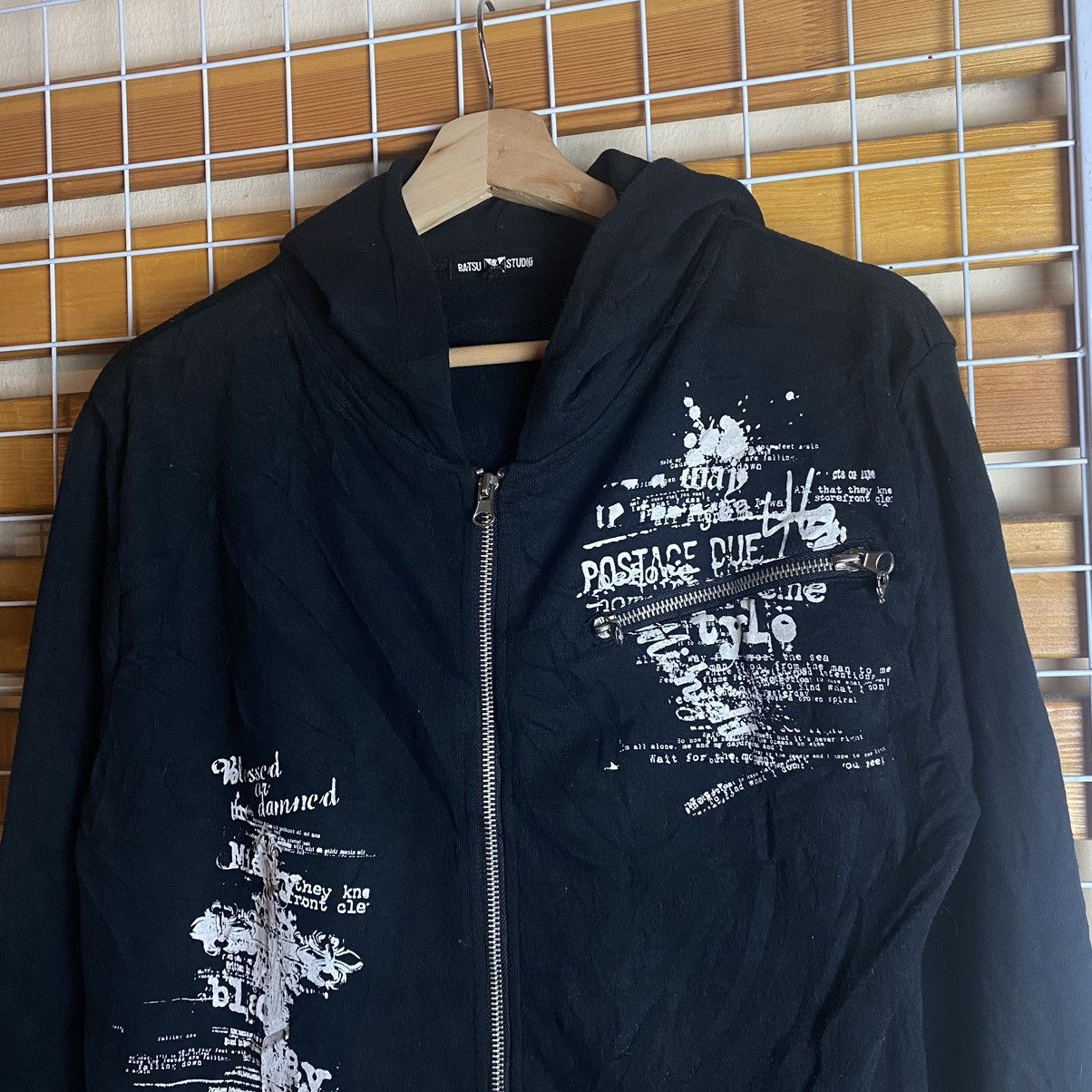 Japanese Brand × Vintage Vintage Batsu Studio Cross Design Hoodies Size US M / EU 48-50 / 2 - 3 Thumbnail