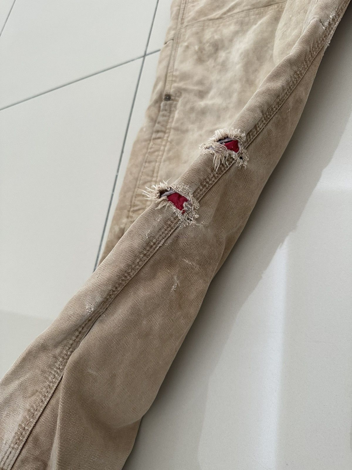 Carhartt VTG 100 Years Annaversry Carhartt Overall Worker Double Knee Size US 36 / EU 52 - 6 Thumbnail