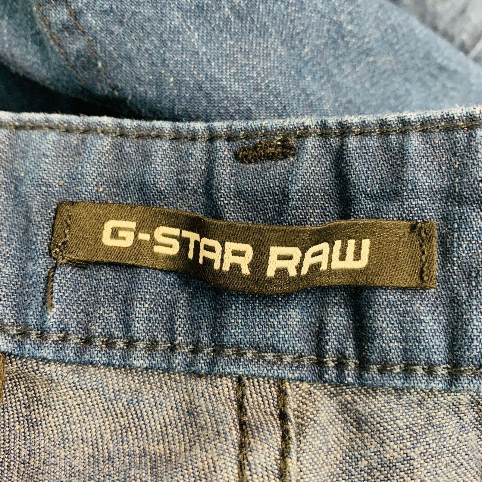 G-Star G-STAR 36 Indigo Solid Cotton Cargo Pockets Casual Pants Size US 36 / EU 52 - 7 Thumbnail
