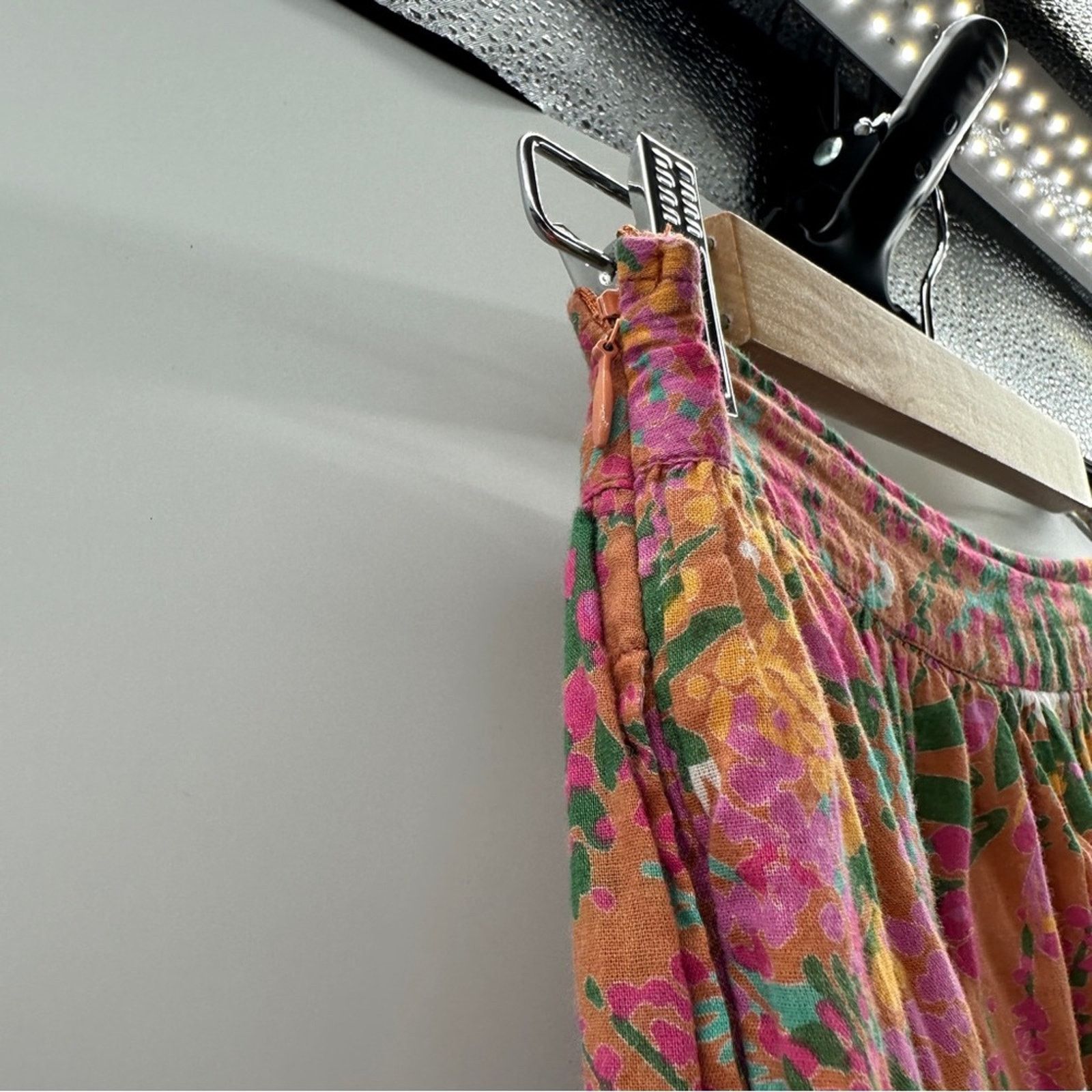 Banjanan Banjanan Patience Maxi Skirt Side Zipper Floral Print Sz M Size 28" / US 6 / IT 42 - 7 Thumbnail